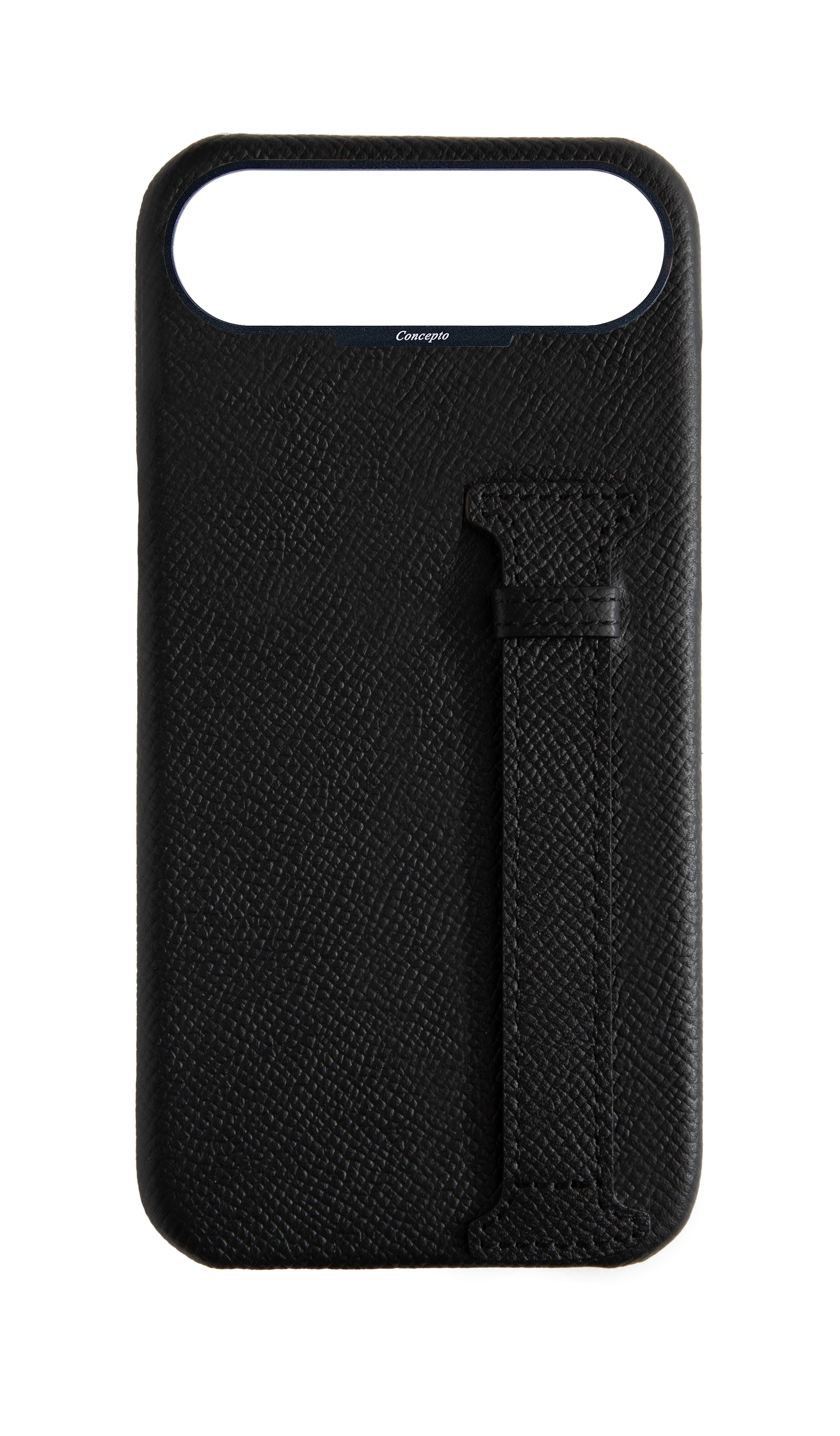 Black Epsom Side Strap Case