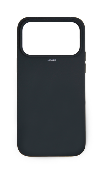 Black Silicon Strapless Case
