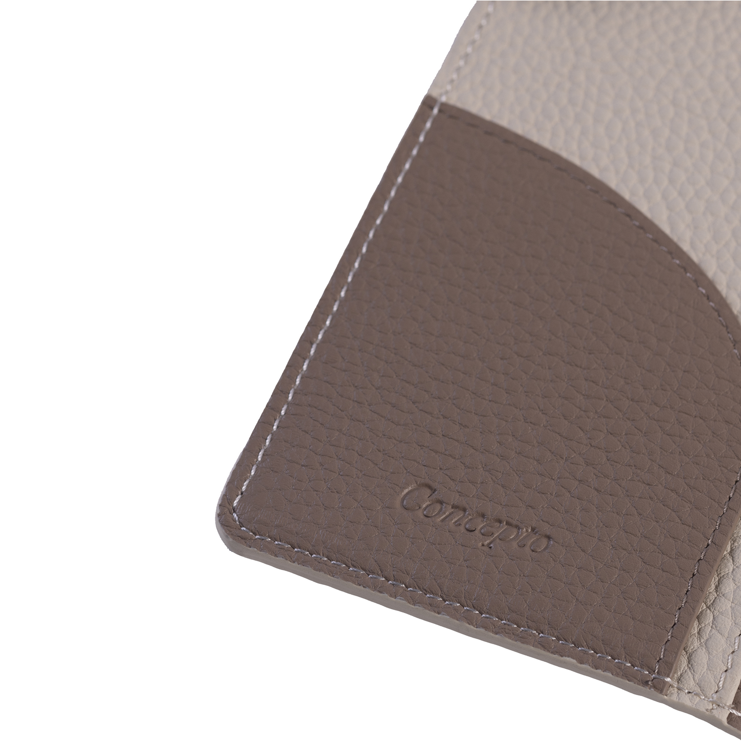 Beige Passport Holder
