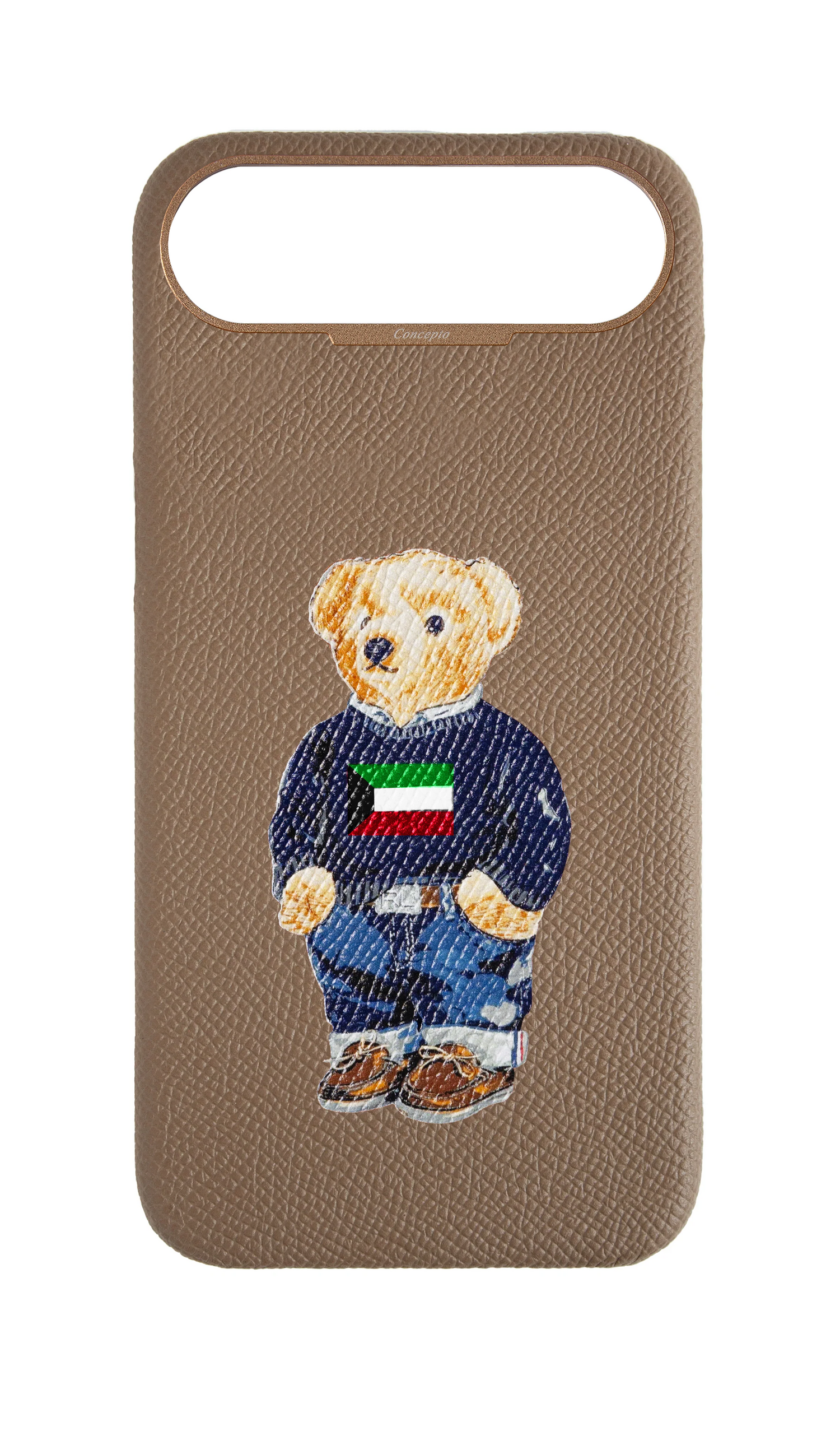 Teddy Taupe Strapless Case (Kuwait)