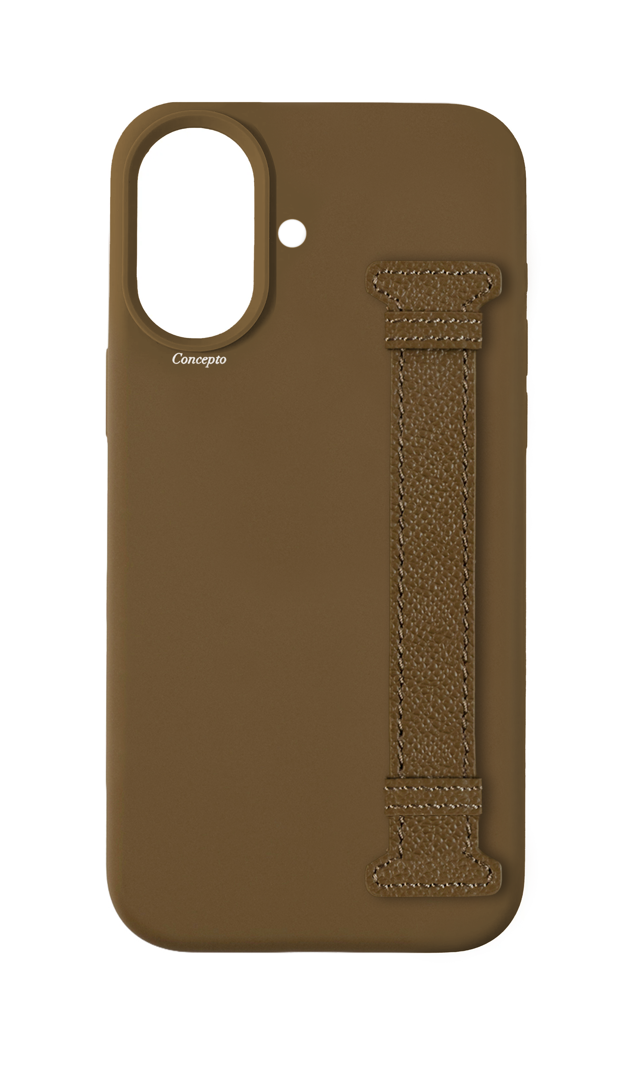 Taupe Silicon Side Strap Case