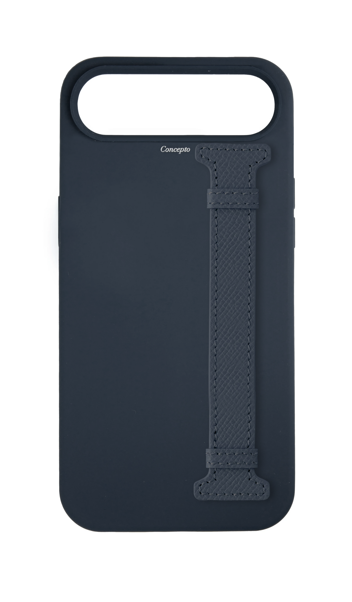 Dark Navy Silicon Side Strap Case