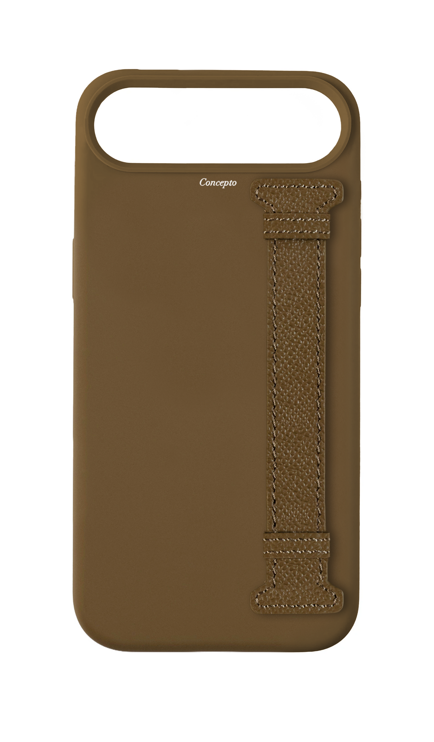 Taupe Silicon Side Strap Case