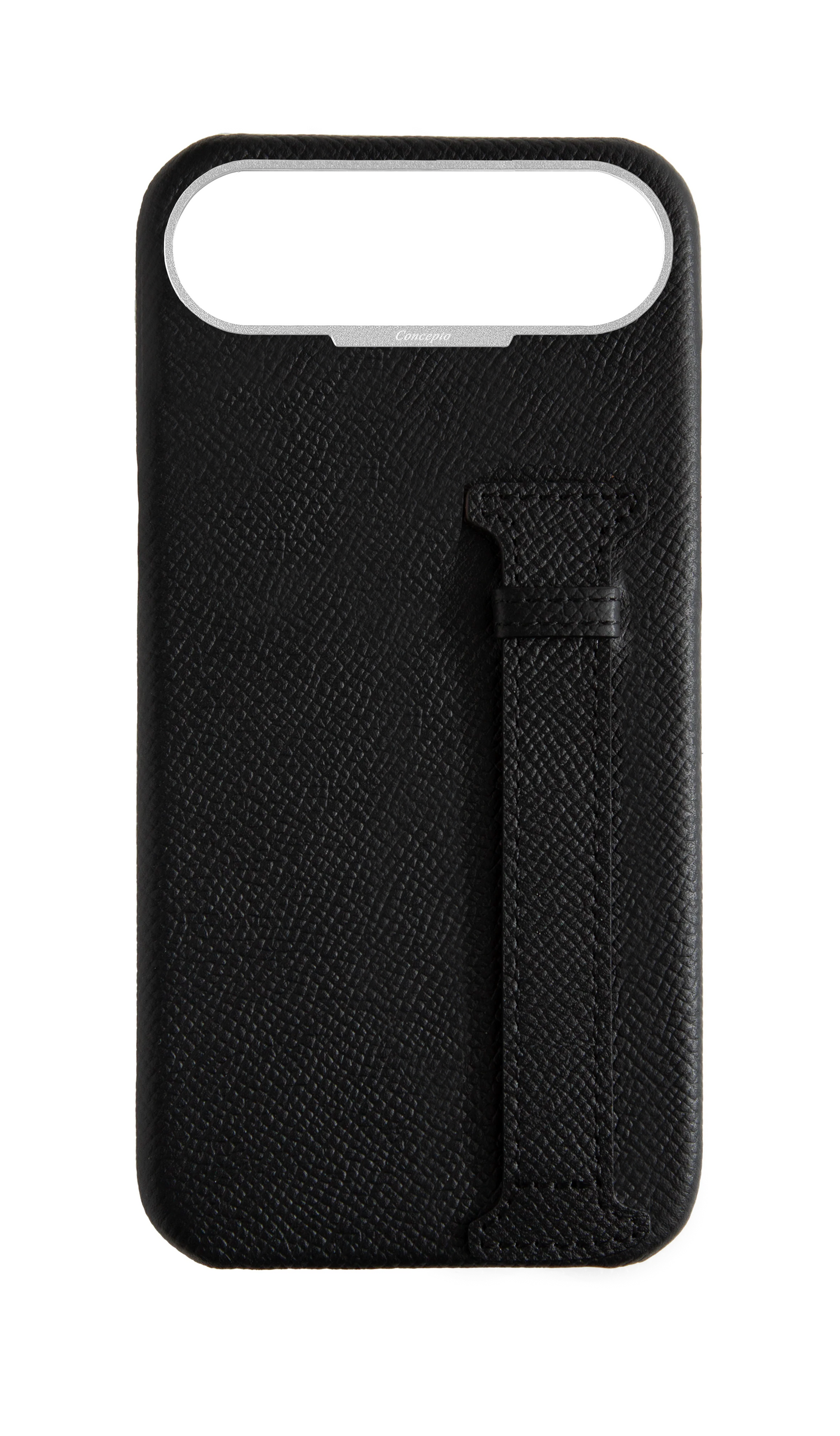 Black Epsom Side Strap Case