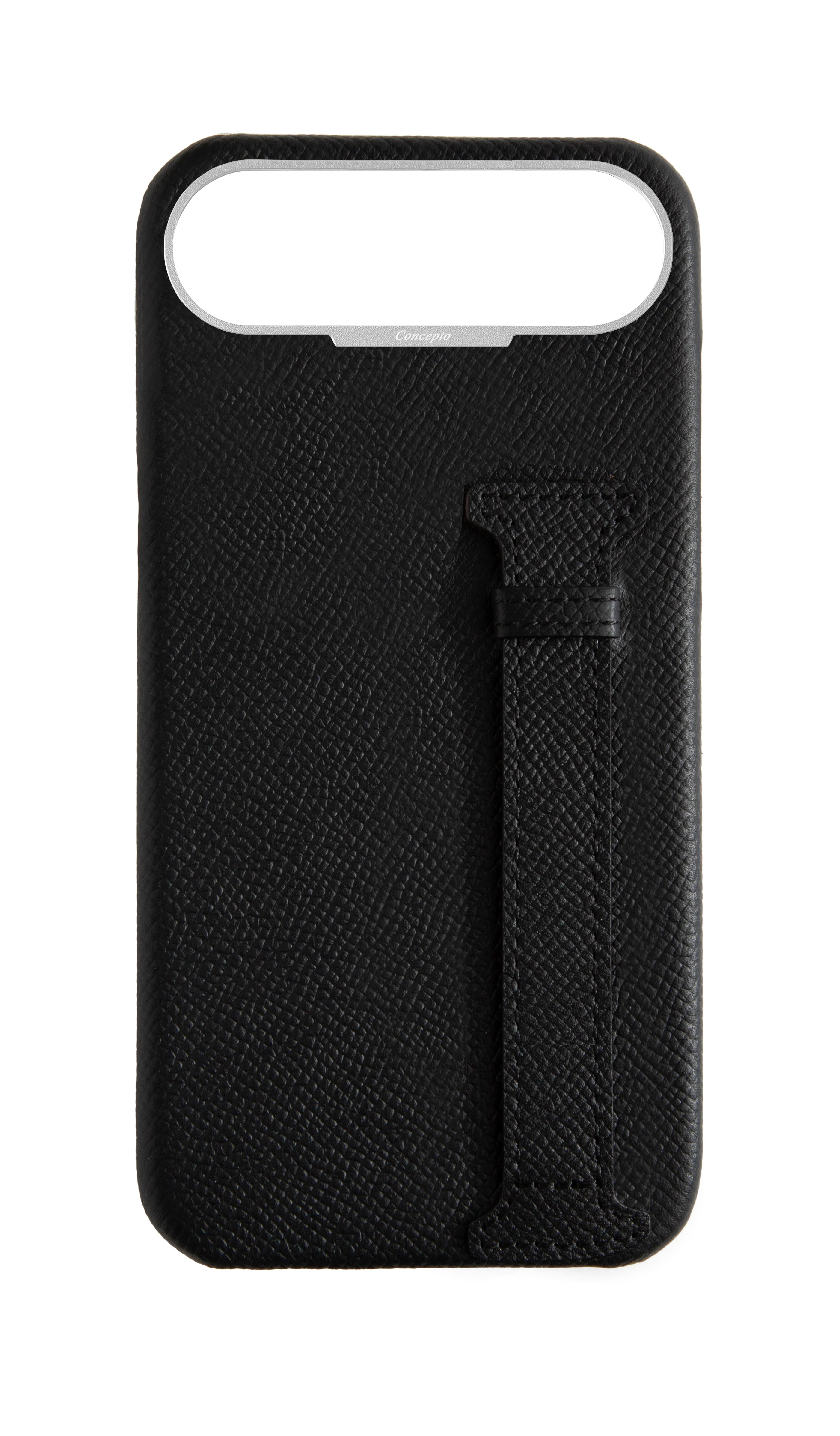 Black Epsom Side Strap Case