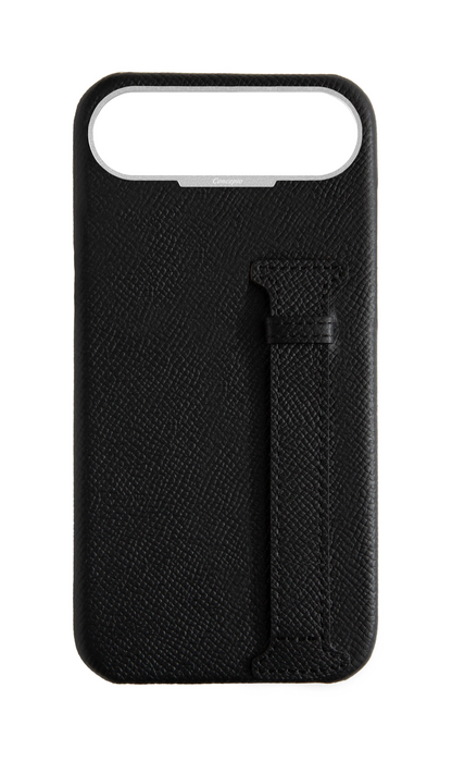 Black Epsom Side Strap Case