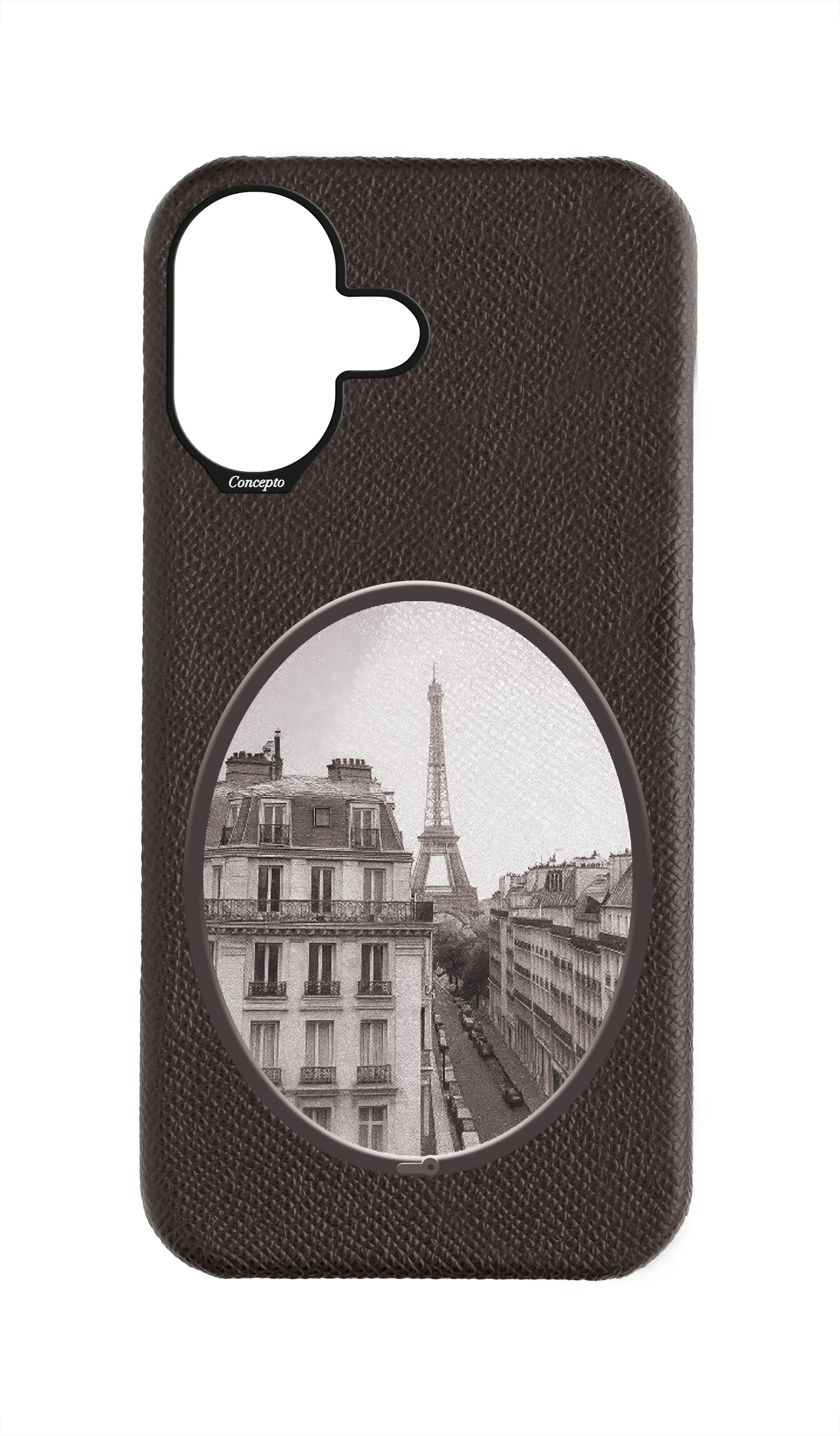 Brown Strapless Epsom Case - Paris