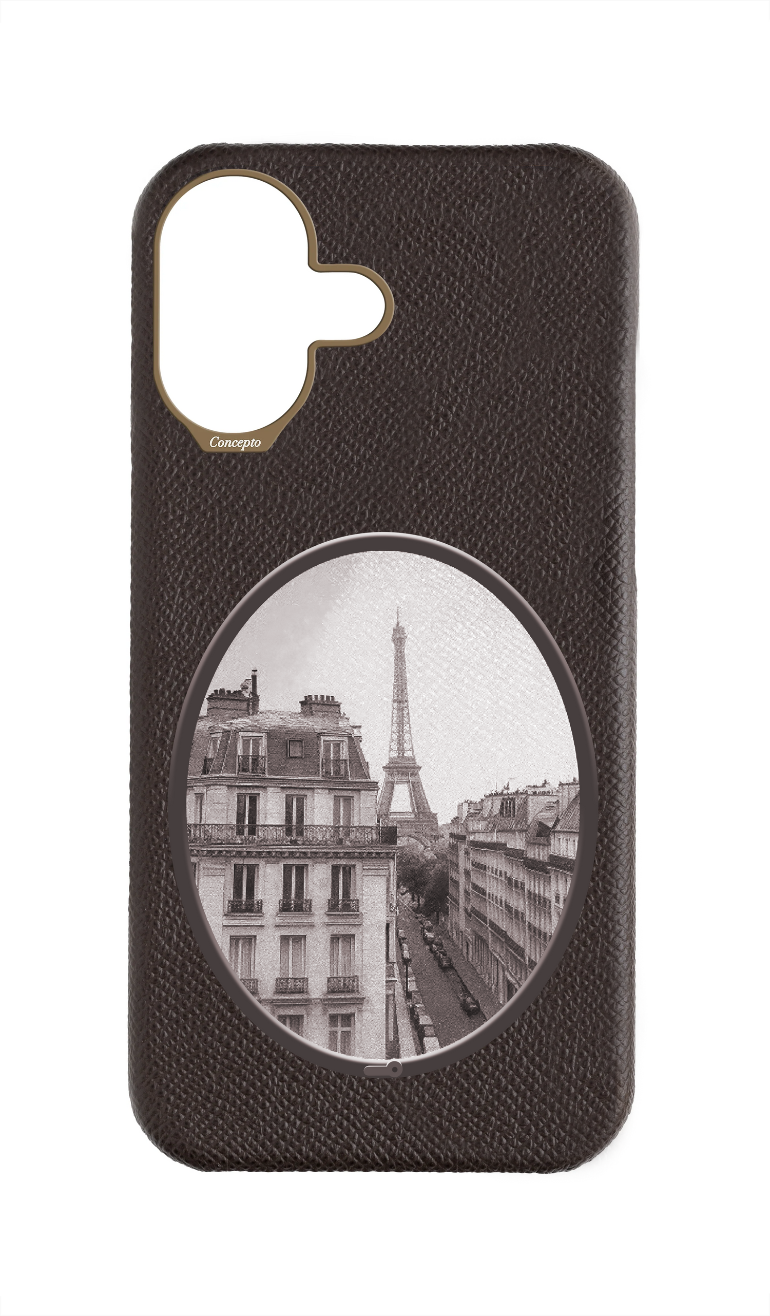 Brown Strapless Epsom Case - Paris