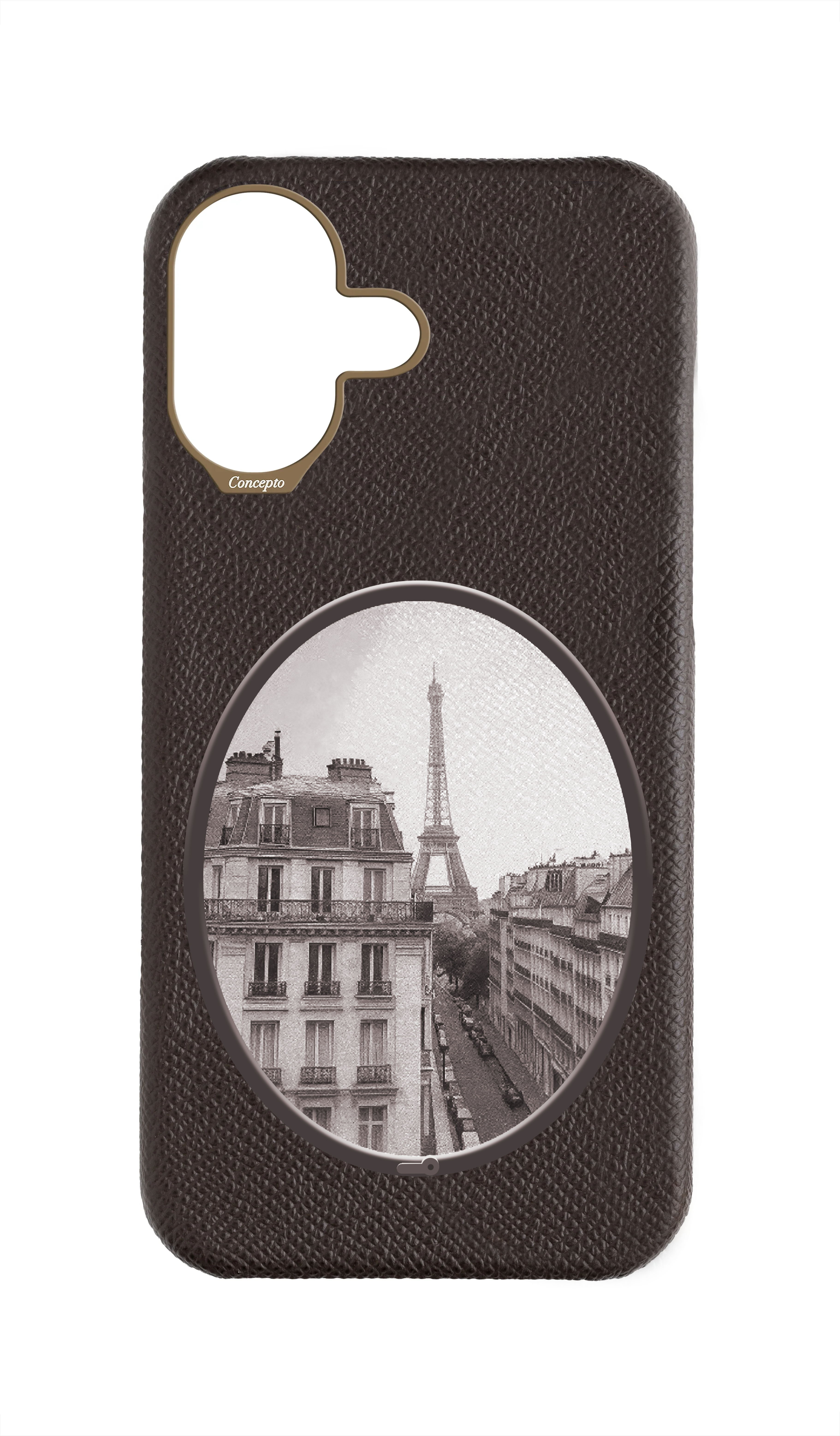 Brown Strapless Epsom Case - Paris