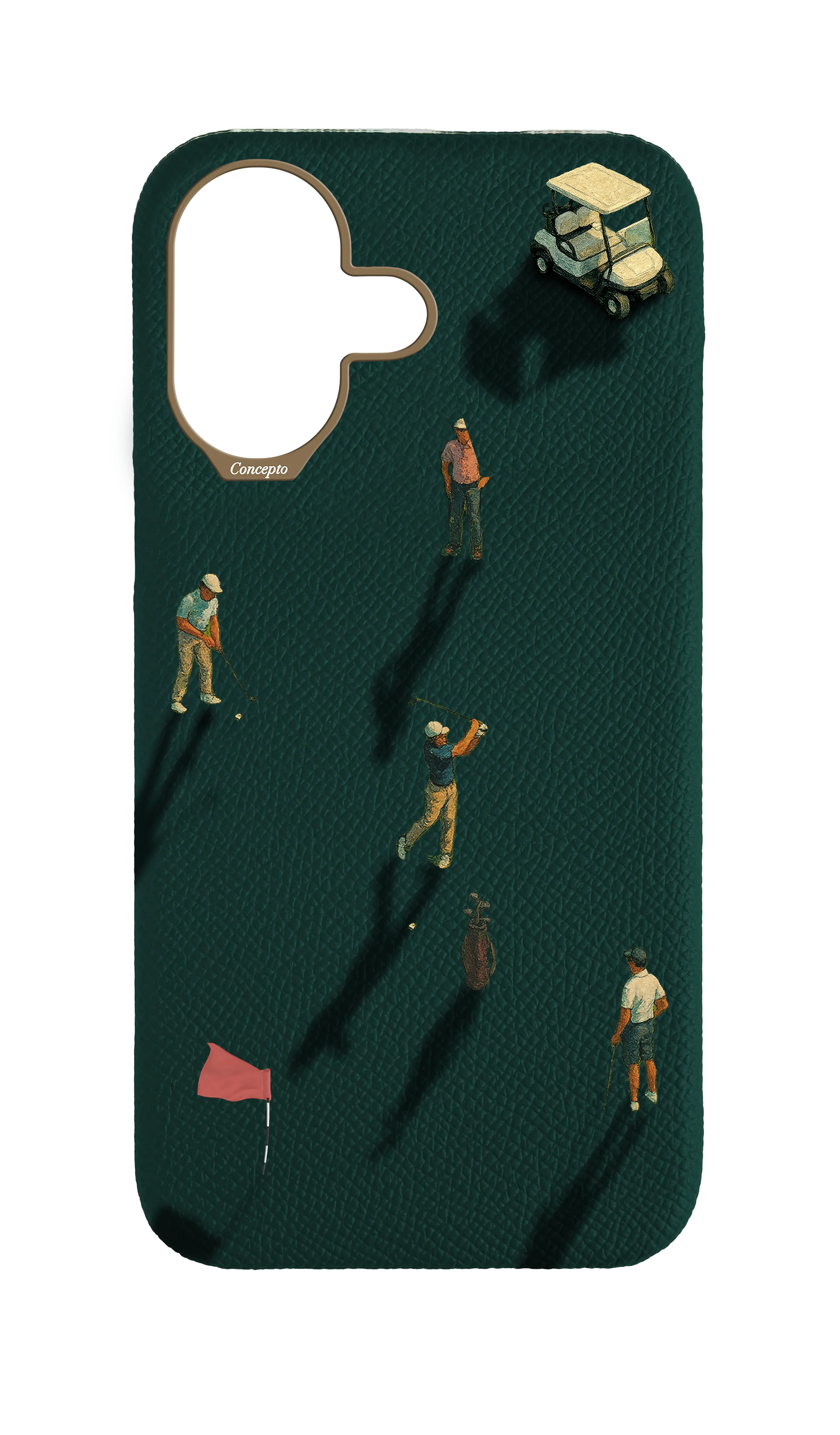 Green Strapless Case - Golf
