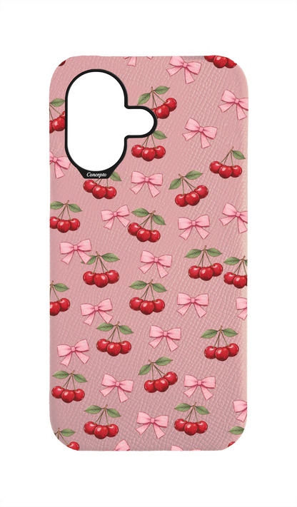 Pink Strapless Case - Cherry Ribbon