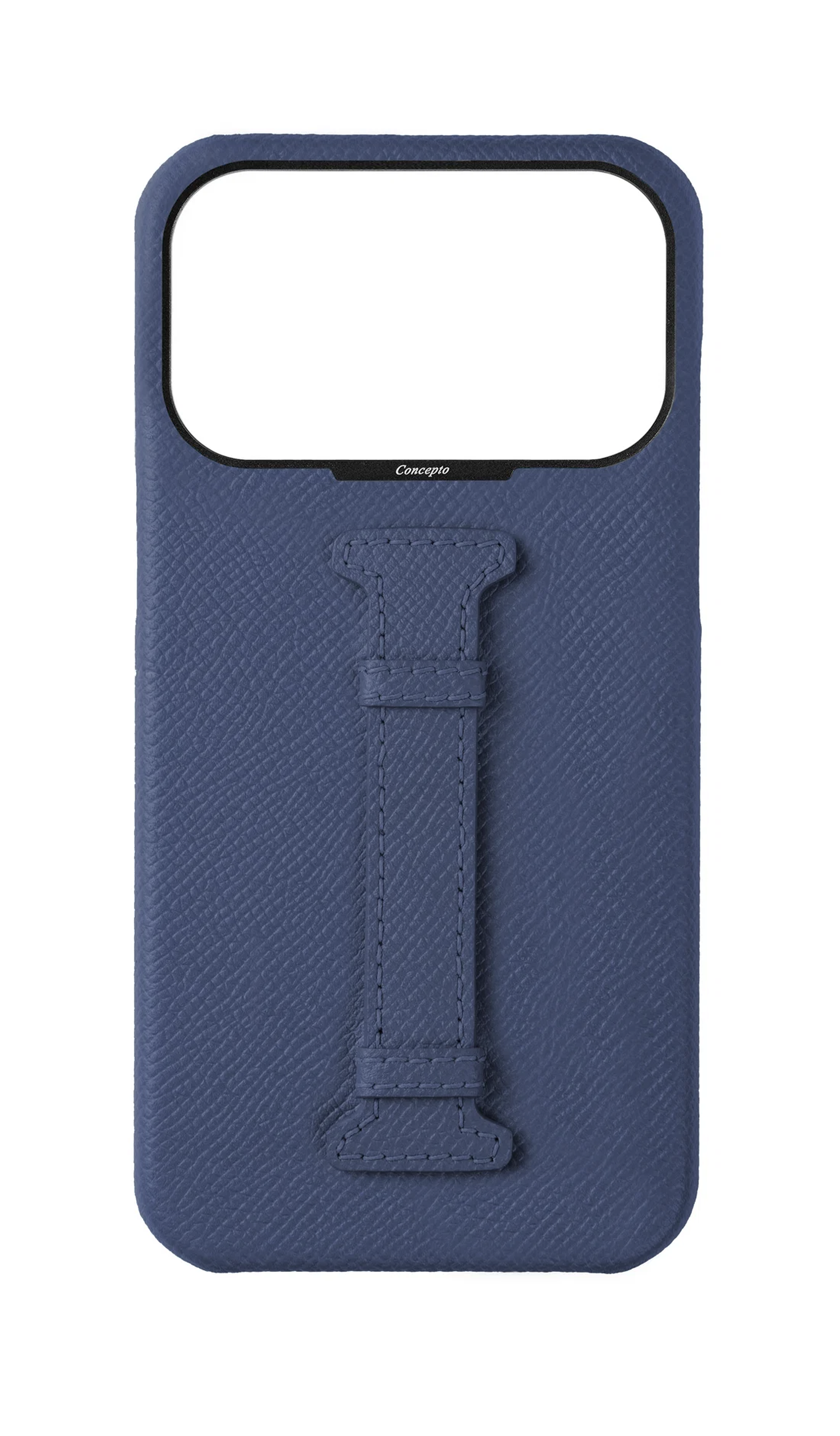Navy Epsom Middle Strap Case