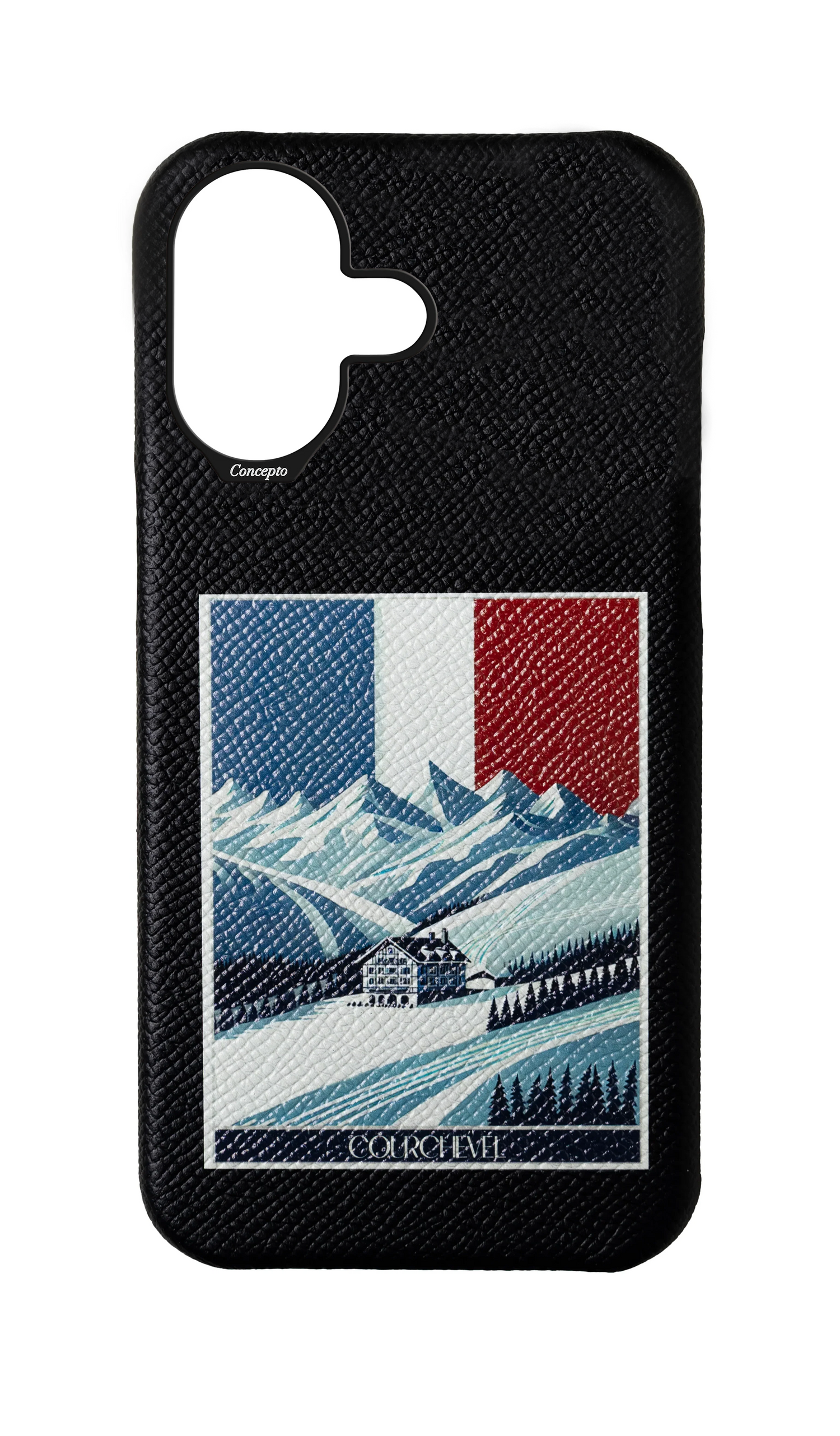 Seasonal Black Strapless Case (Courchevel)