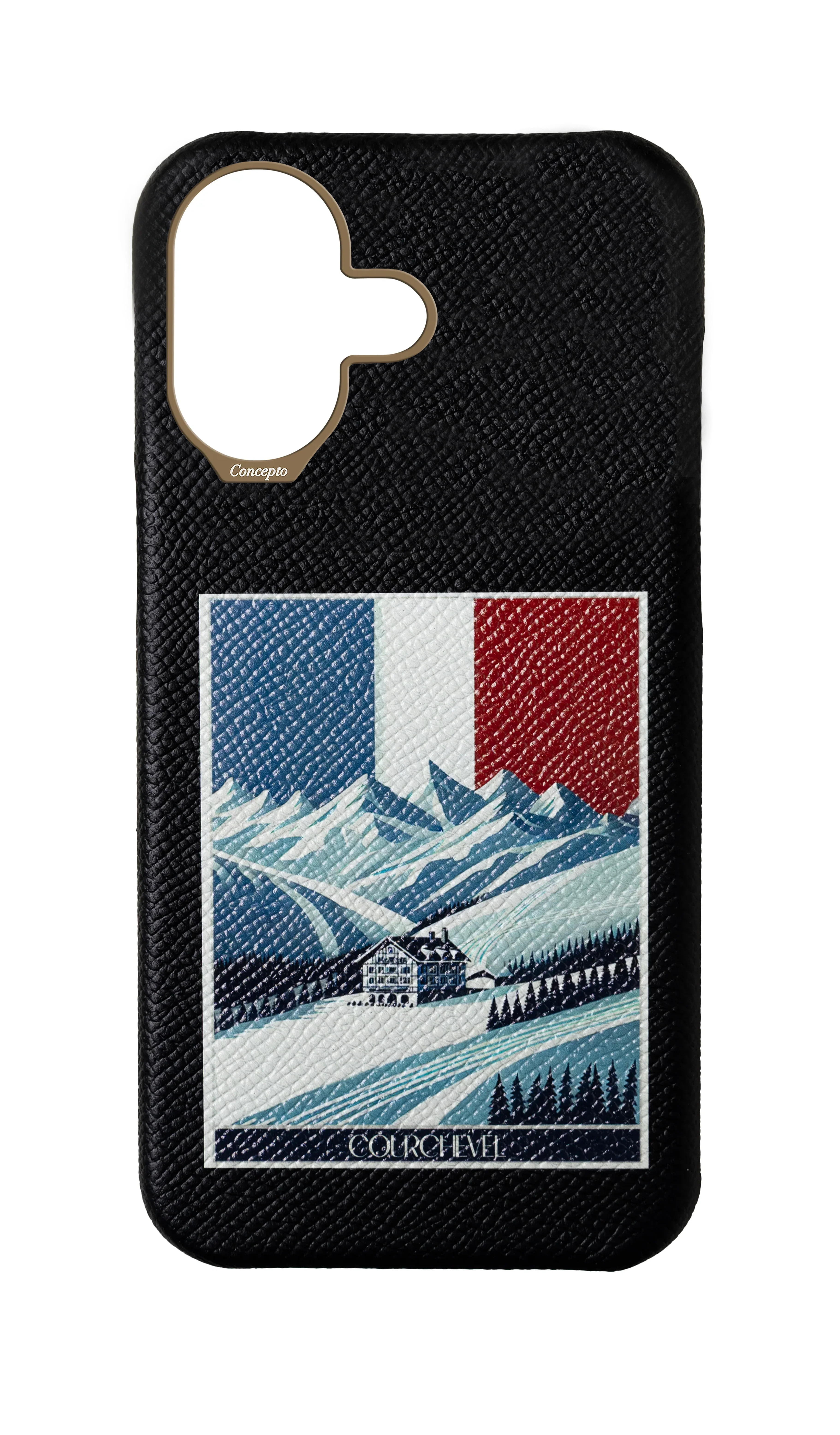 Seasonal Black Strapless Case (Courchevel)