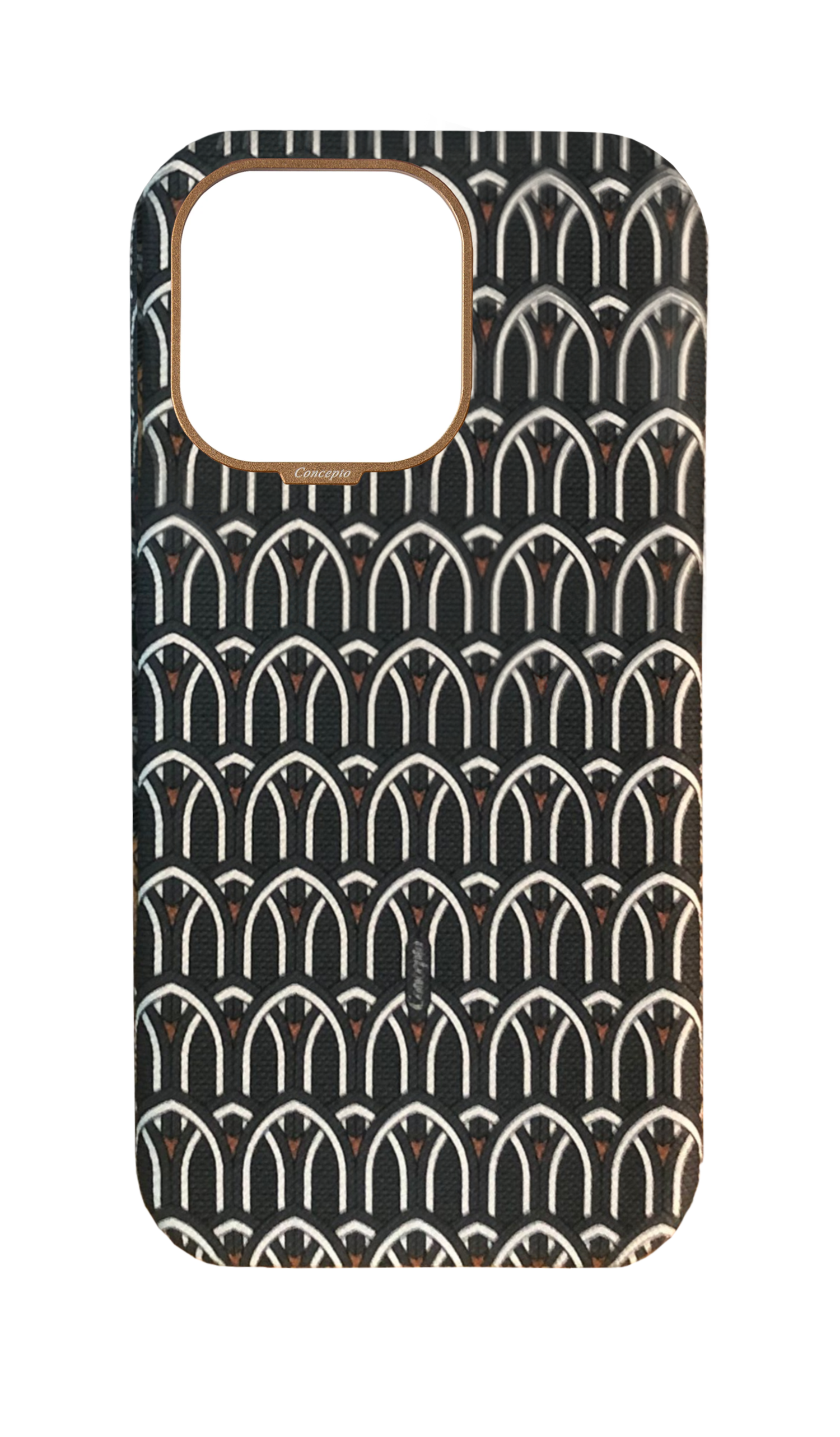 Black Monogram Strapless Epsom Case