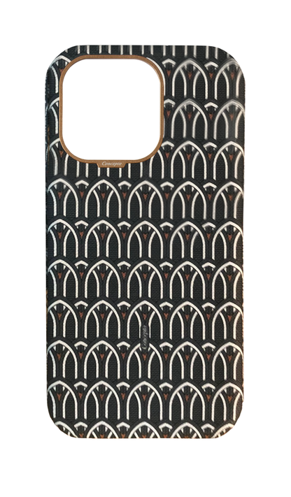 Black Monogram Strapless Epsom Case