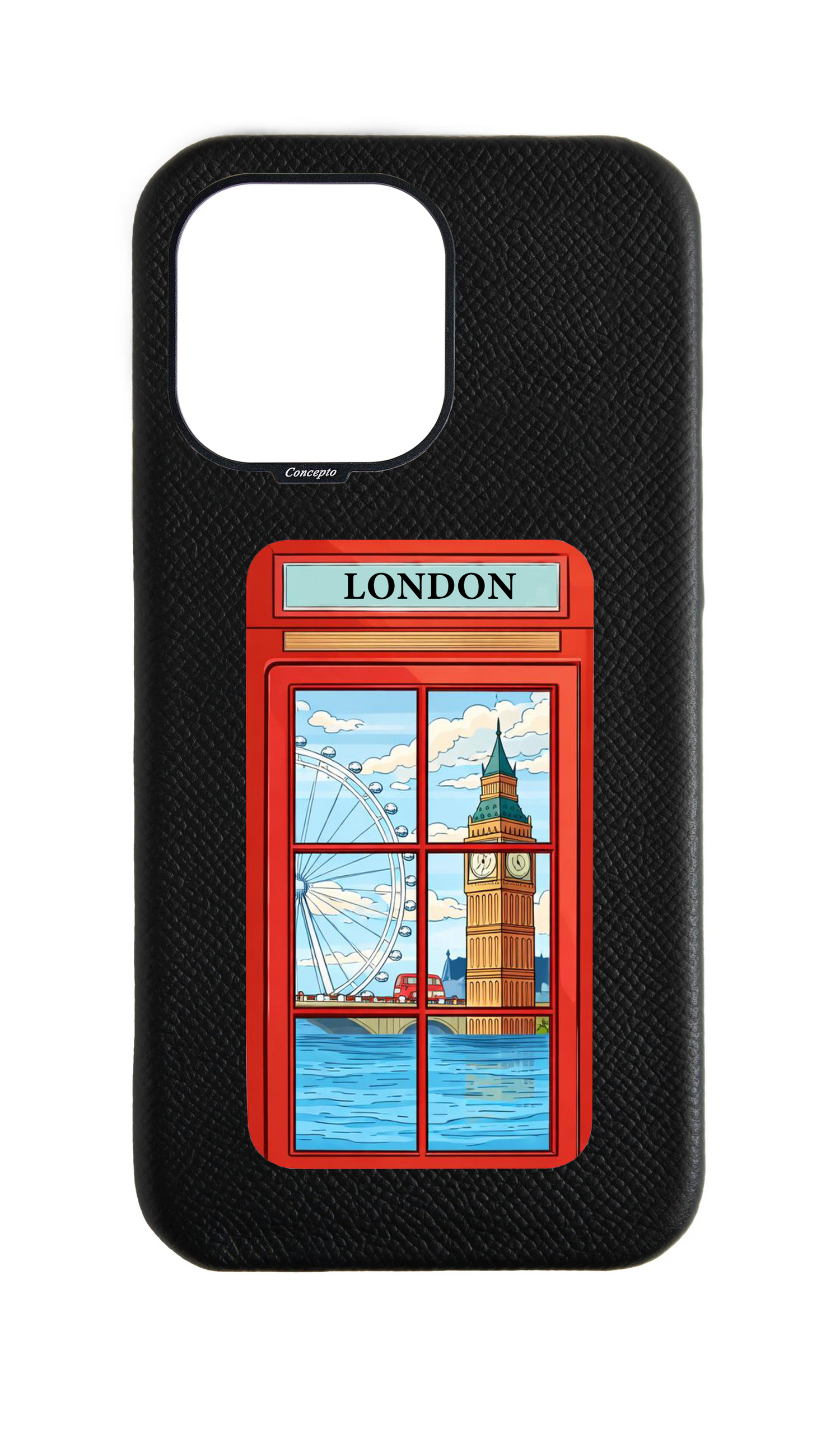 Black Strapless Epsom Case - K6 Kiosk