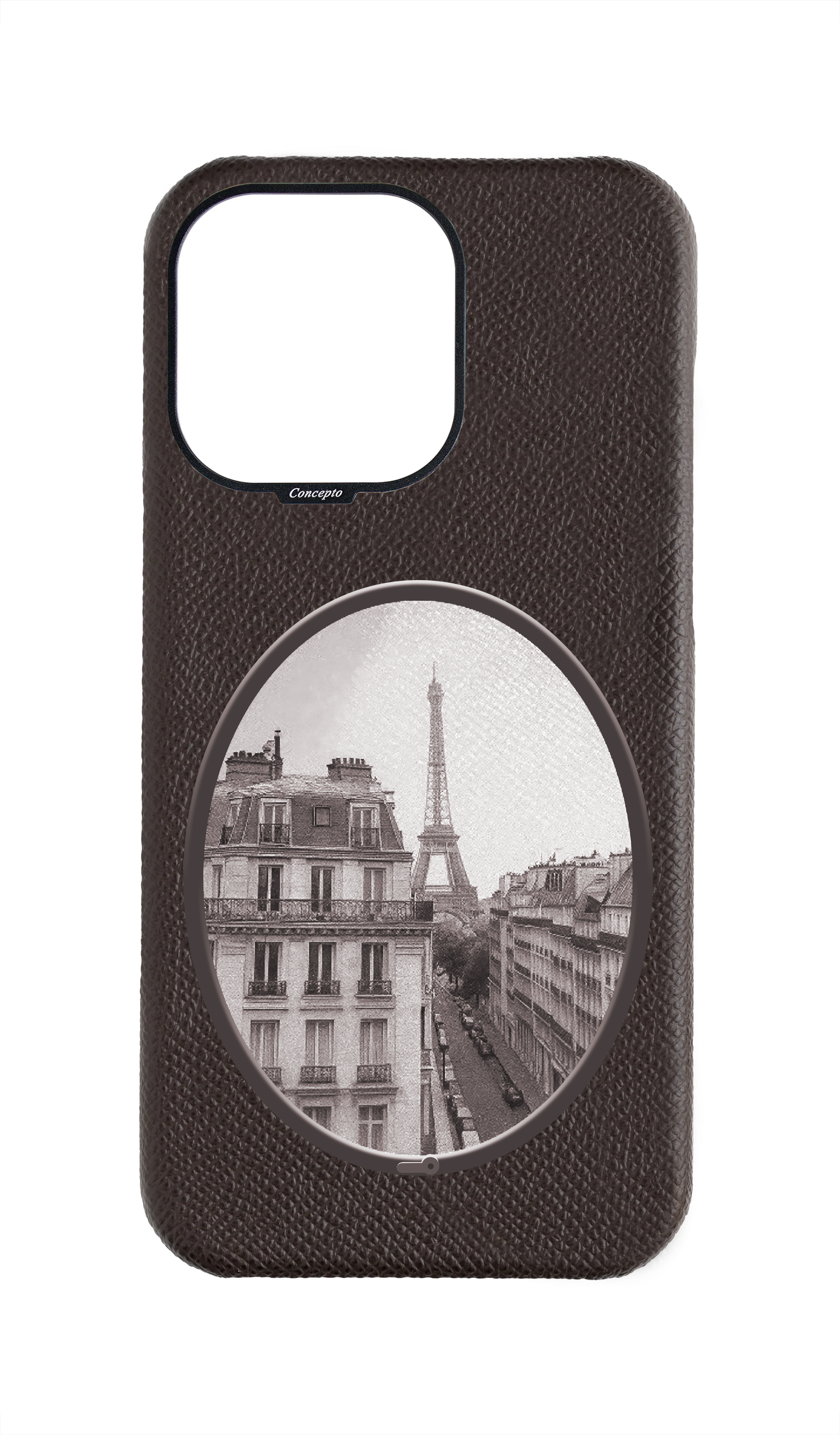 Brown Strapless Epsom Case - Paris