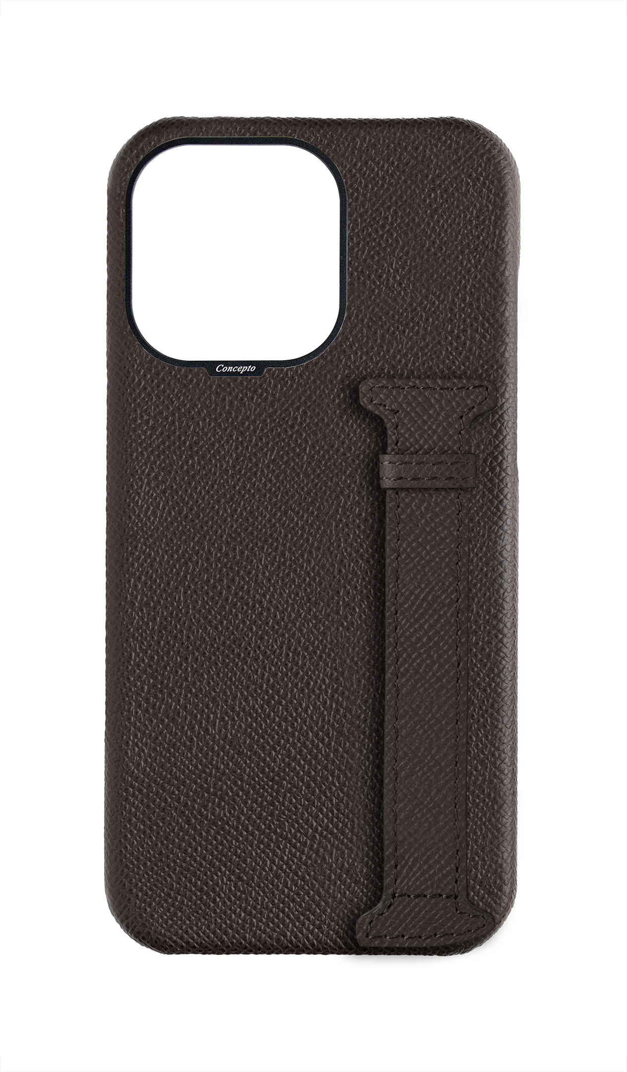 Brown Epsom Side Strap Case
