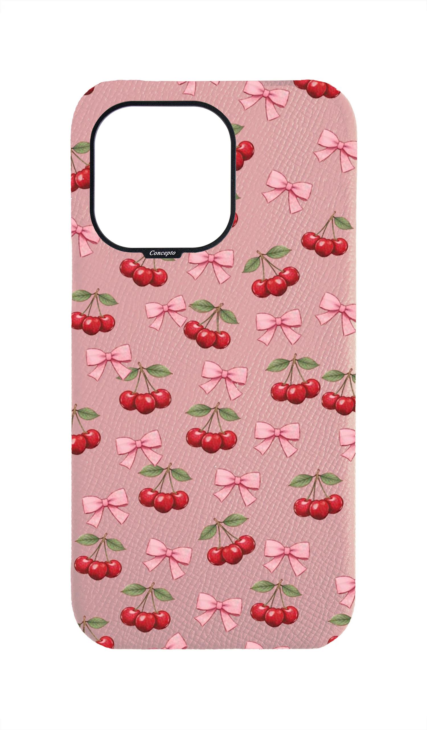 Pink Strapless Case - Cherry Ribbon