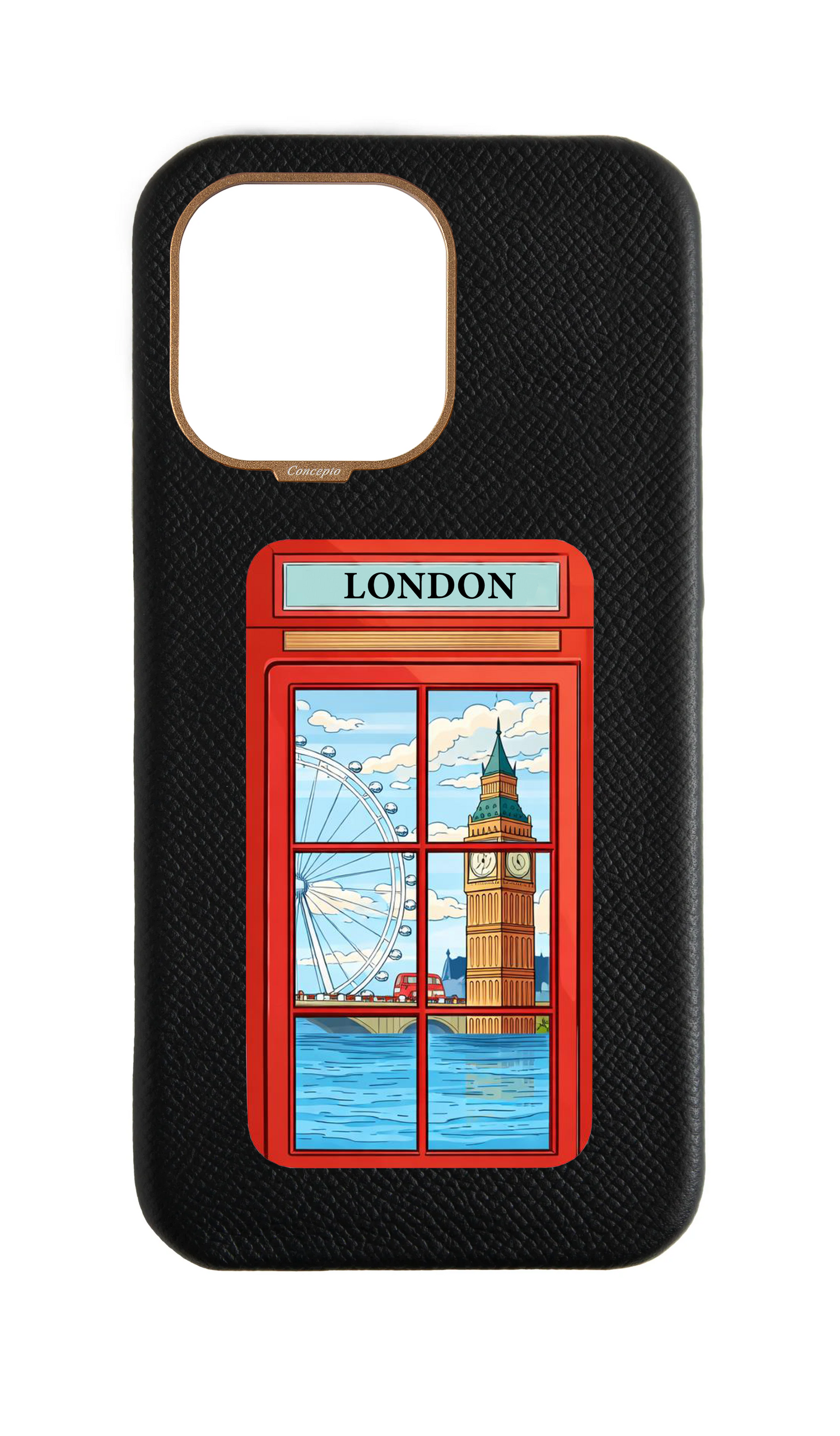 Black Strapless Epsom Case - K6 Kiosk