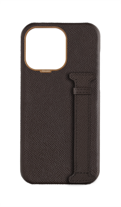Brown Epsom Side Strap Case