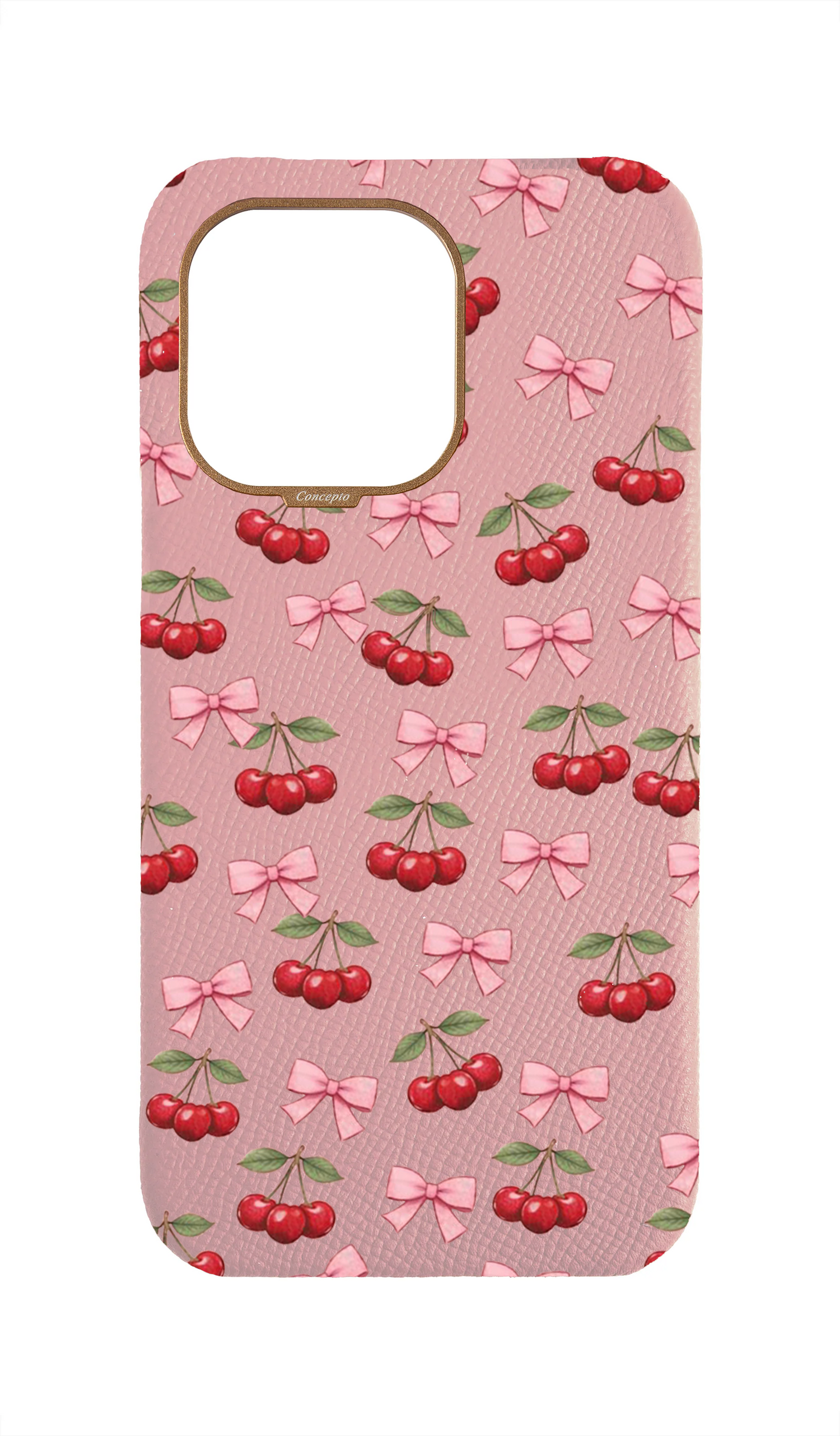 Pink Strapless Case - Cherry Ribbon