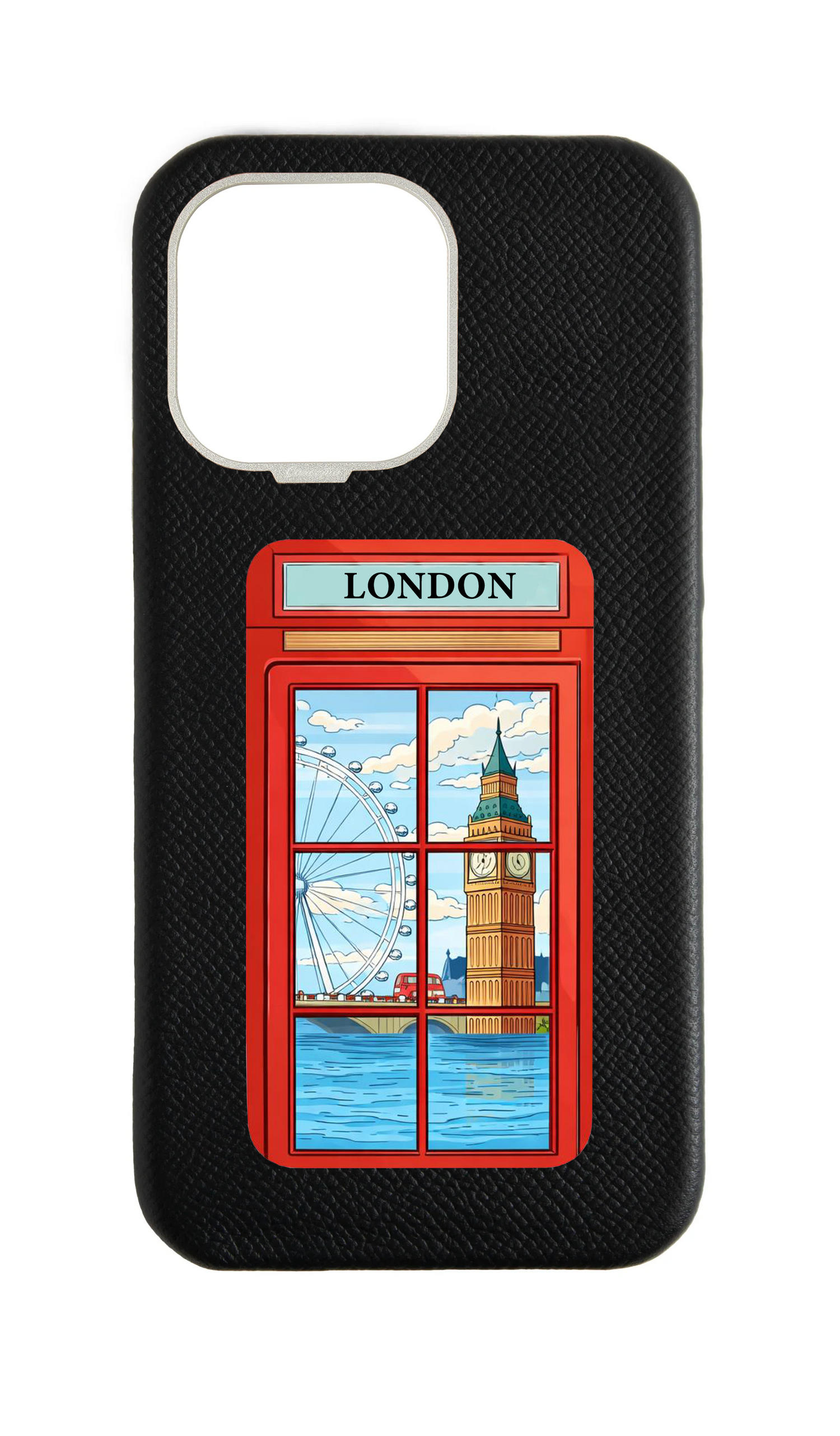 Black Strapless Epsom Case - K6 Kiosk