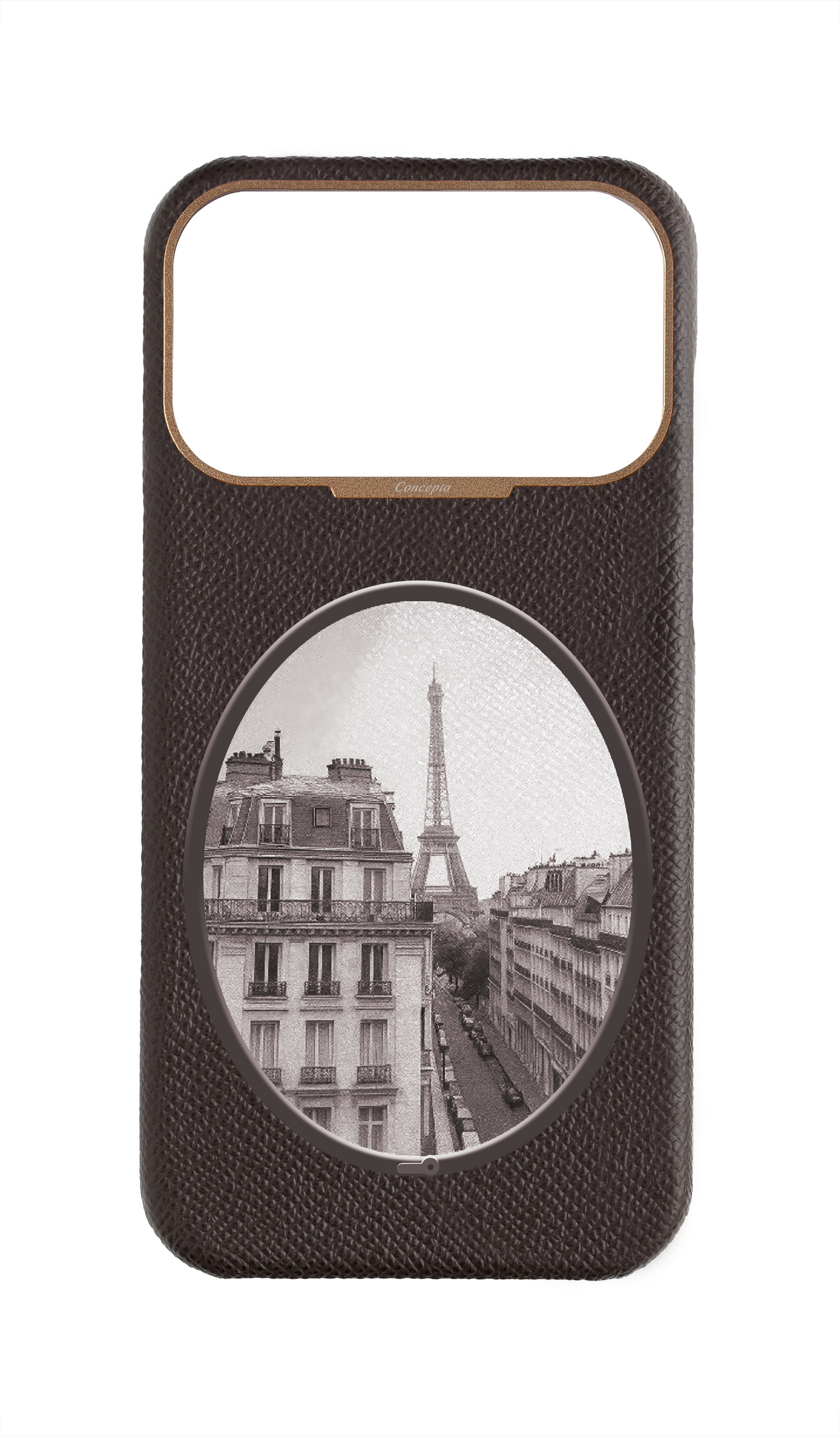 Brown Strapless Epsom Case - Paris