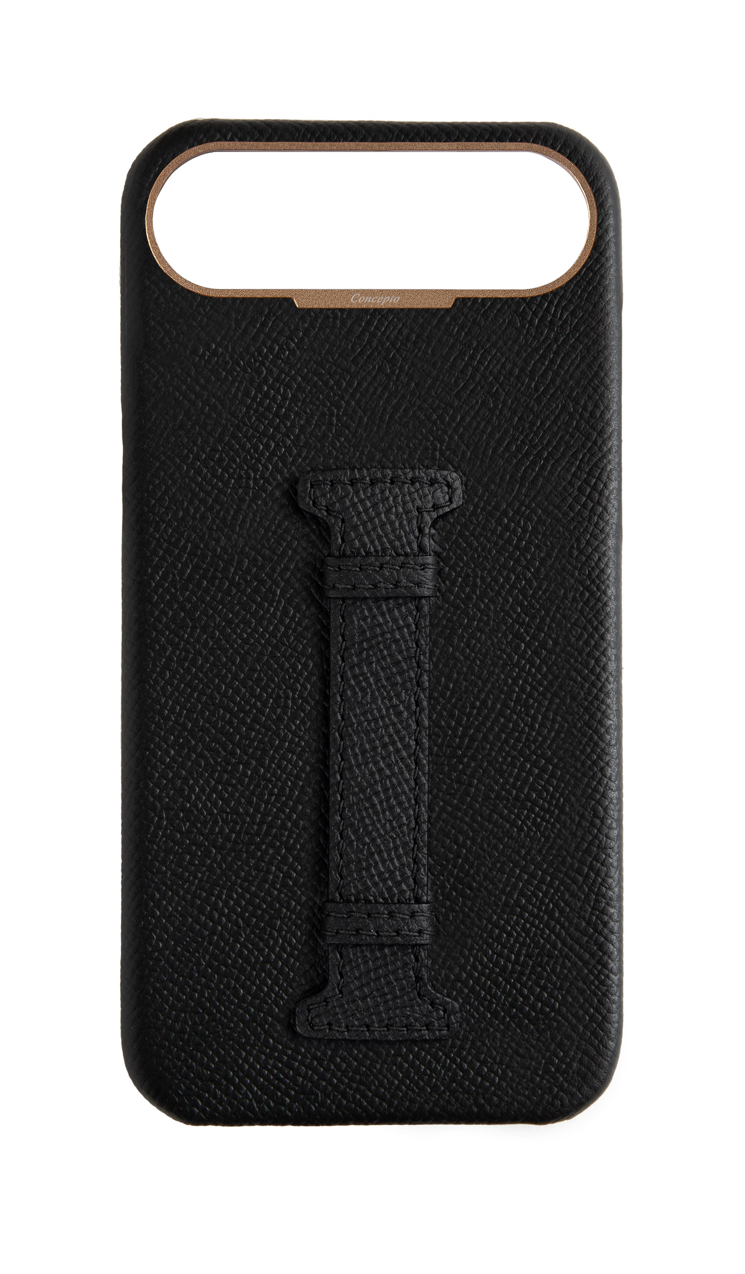 Black Epsom Middle Strap Case