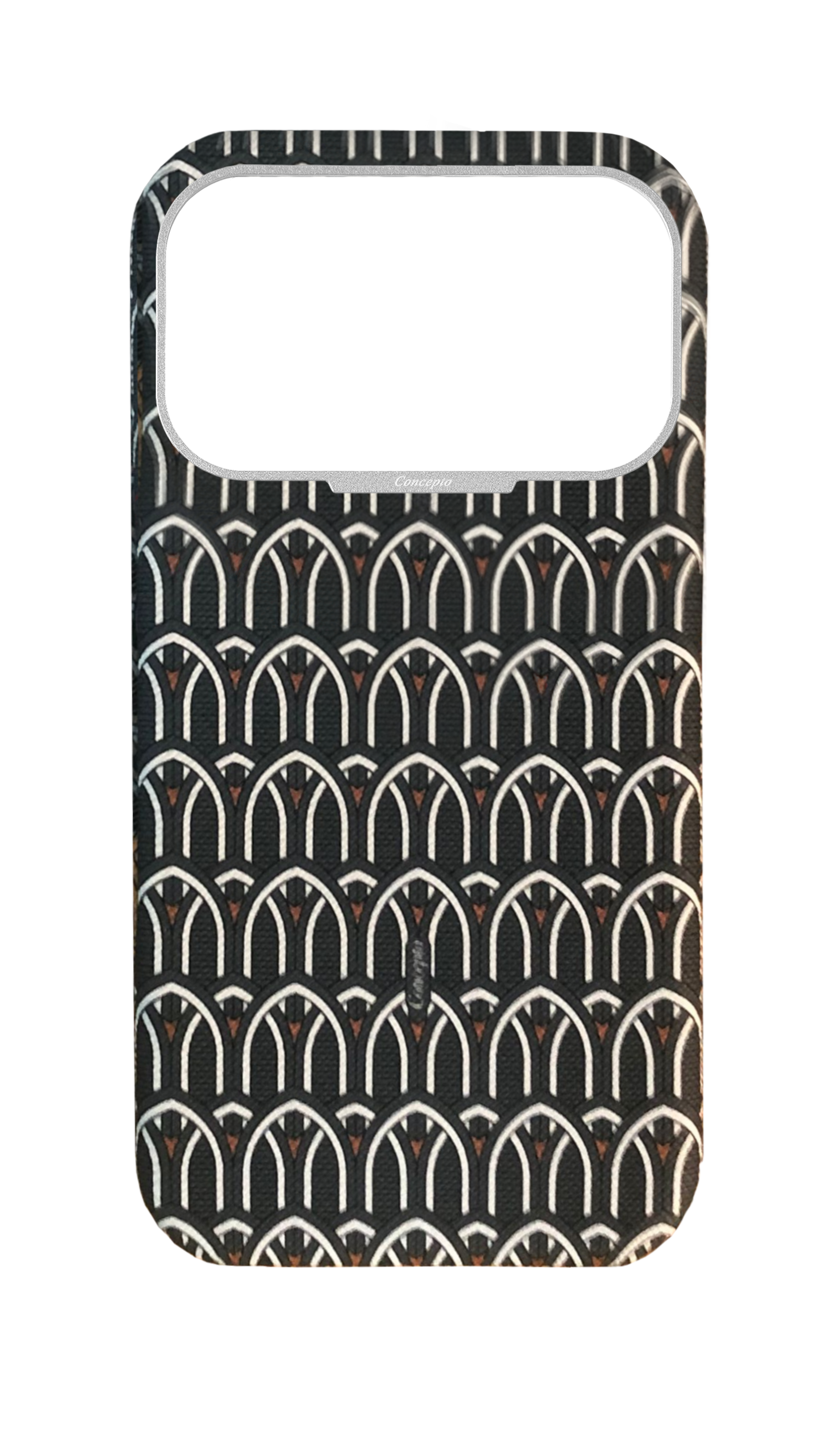 Black Monogram Strapless Epsom Case