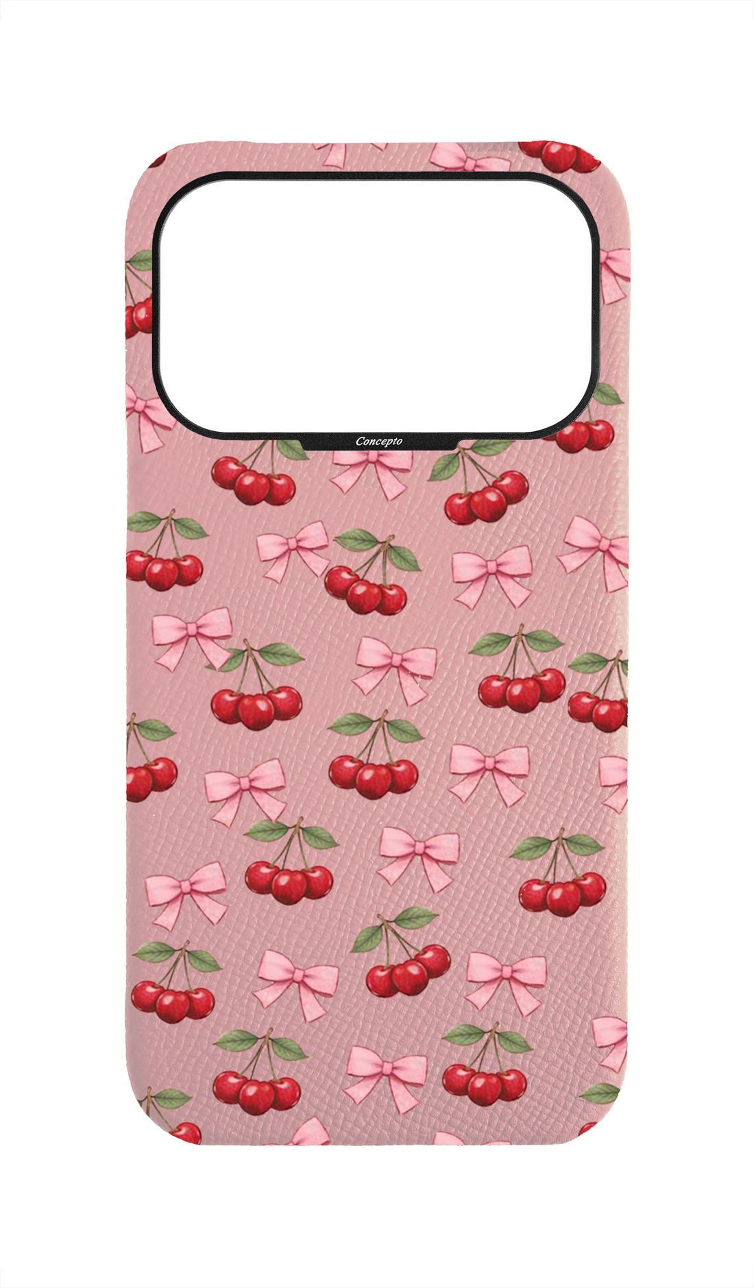 Pink Strapless Case - Cherry Ribbon
