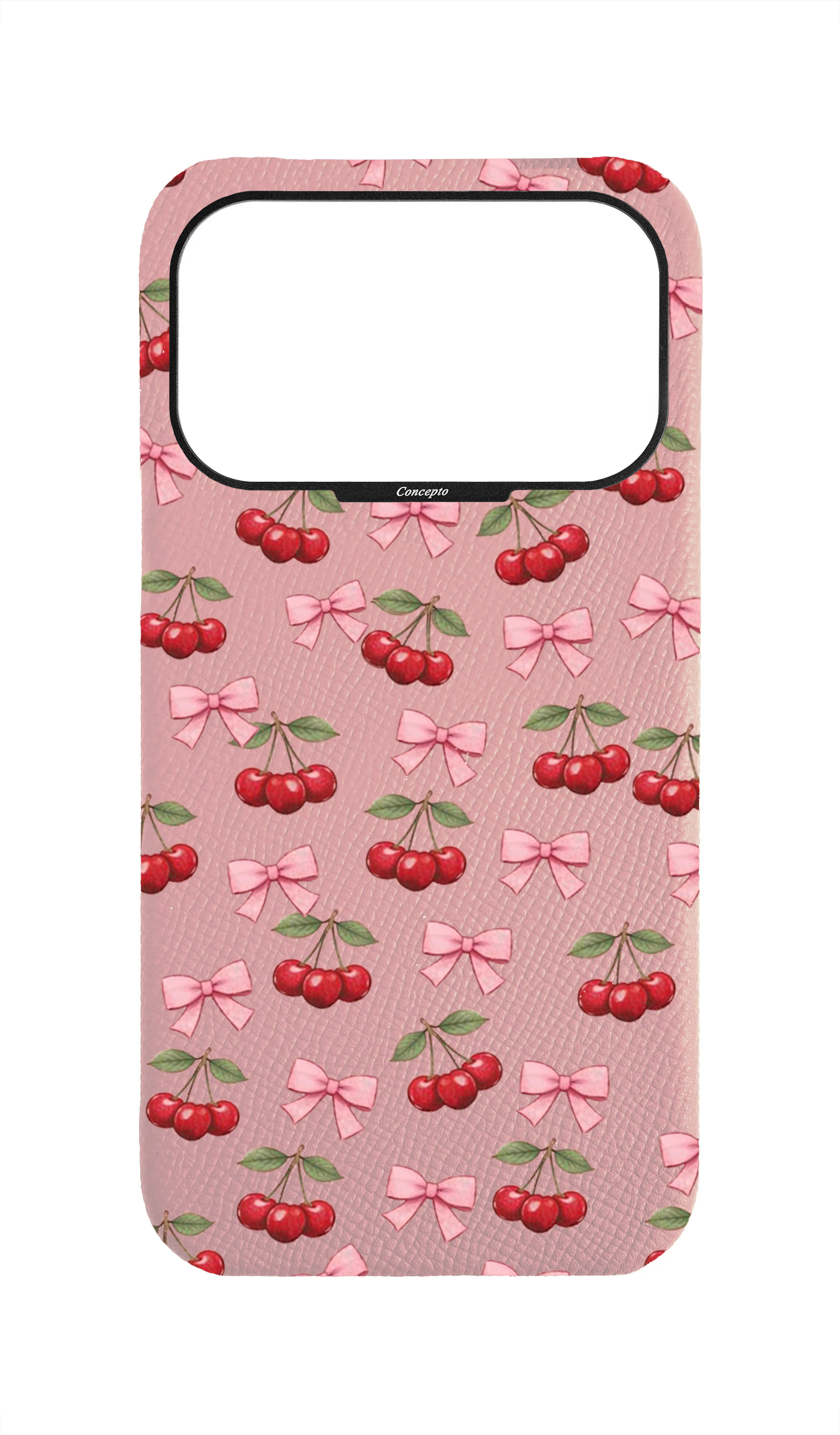 Pink Strapless Case - Cherry Ribbon