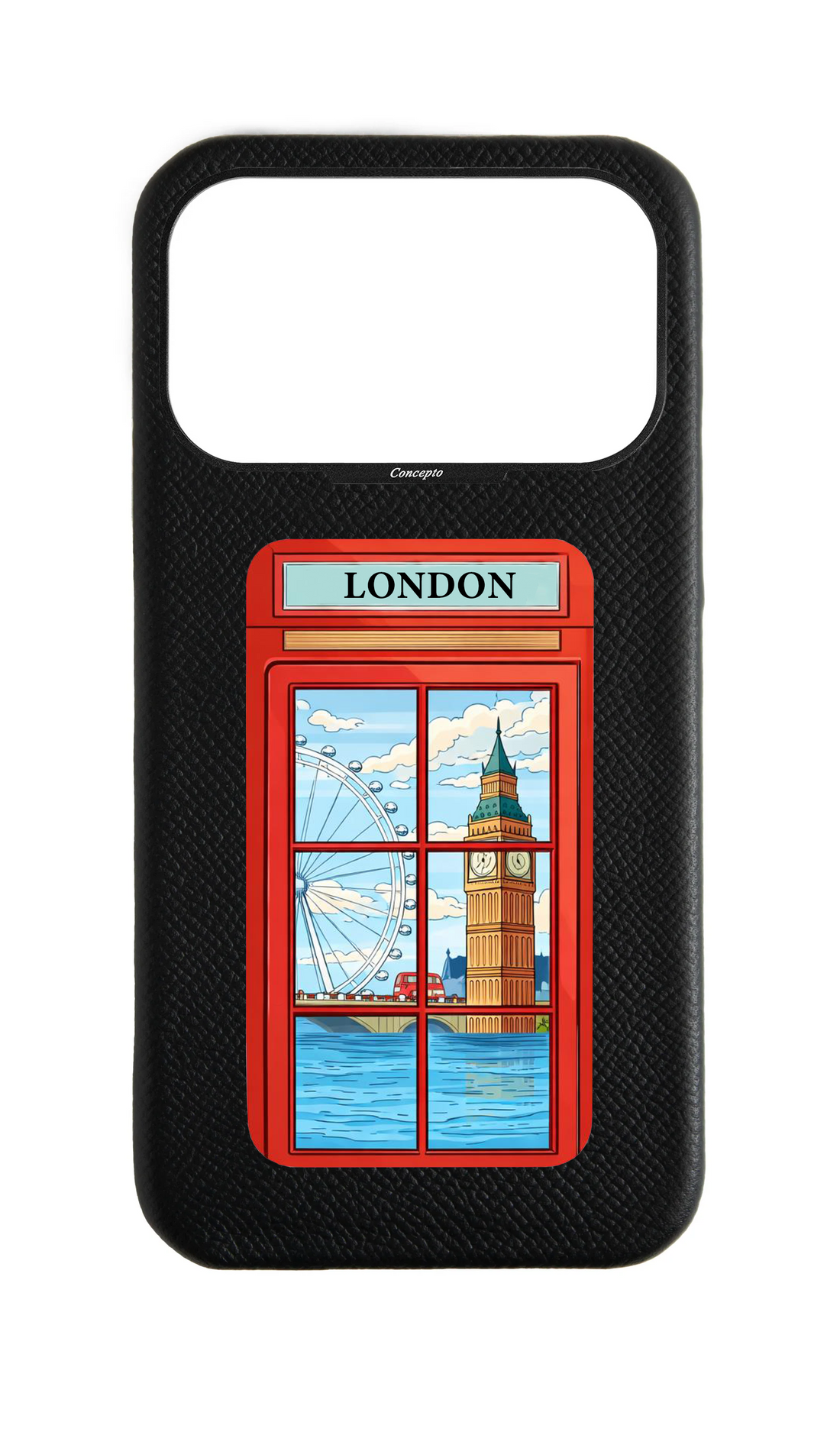 Black Strapless Epsom Case - K6 Kiosk