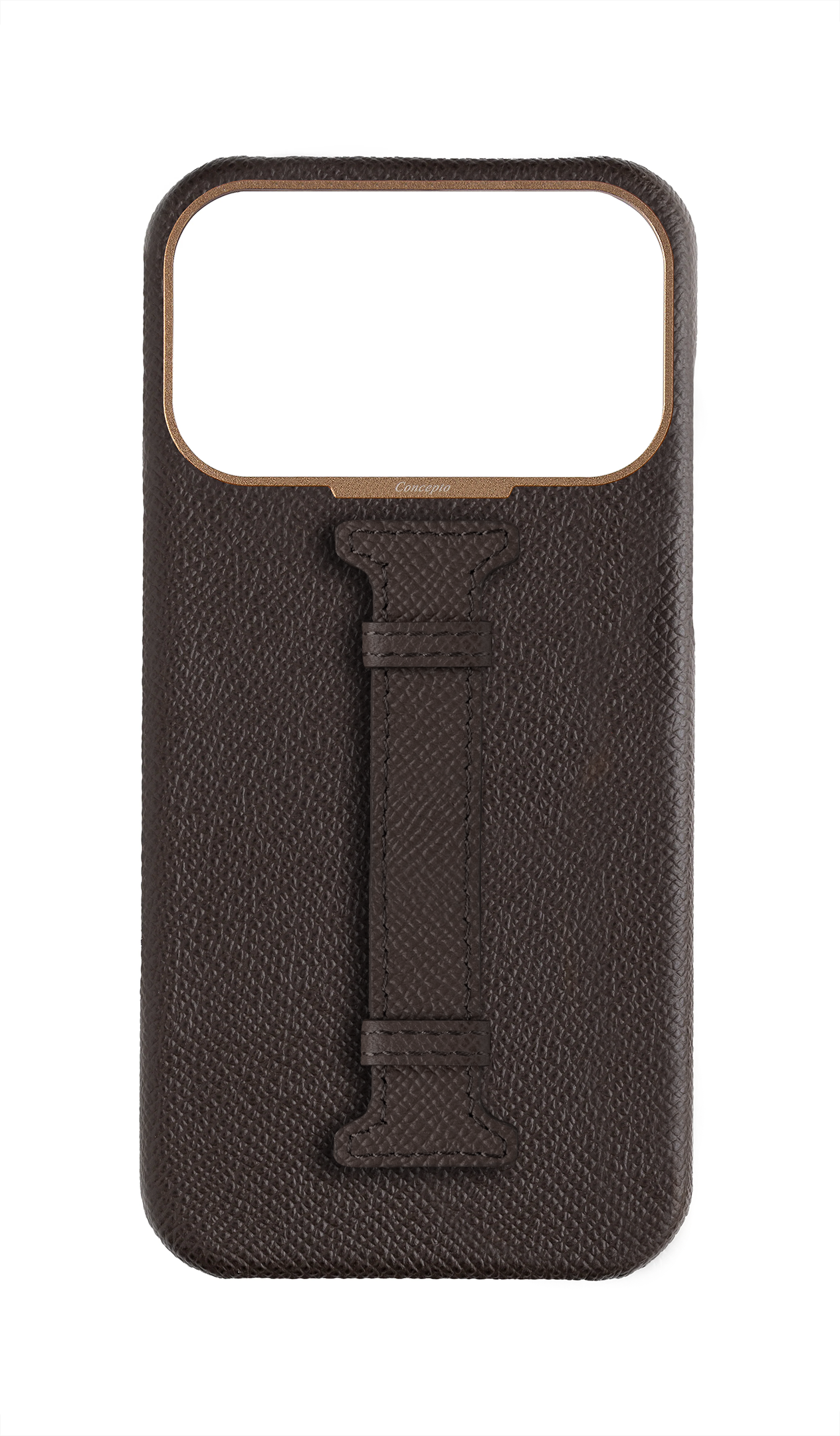 Brown Epsom Middle Strap Case