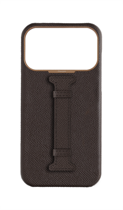 Brown Epsom Middle Strap Case