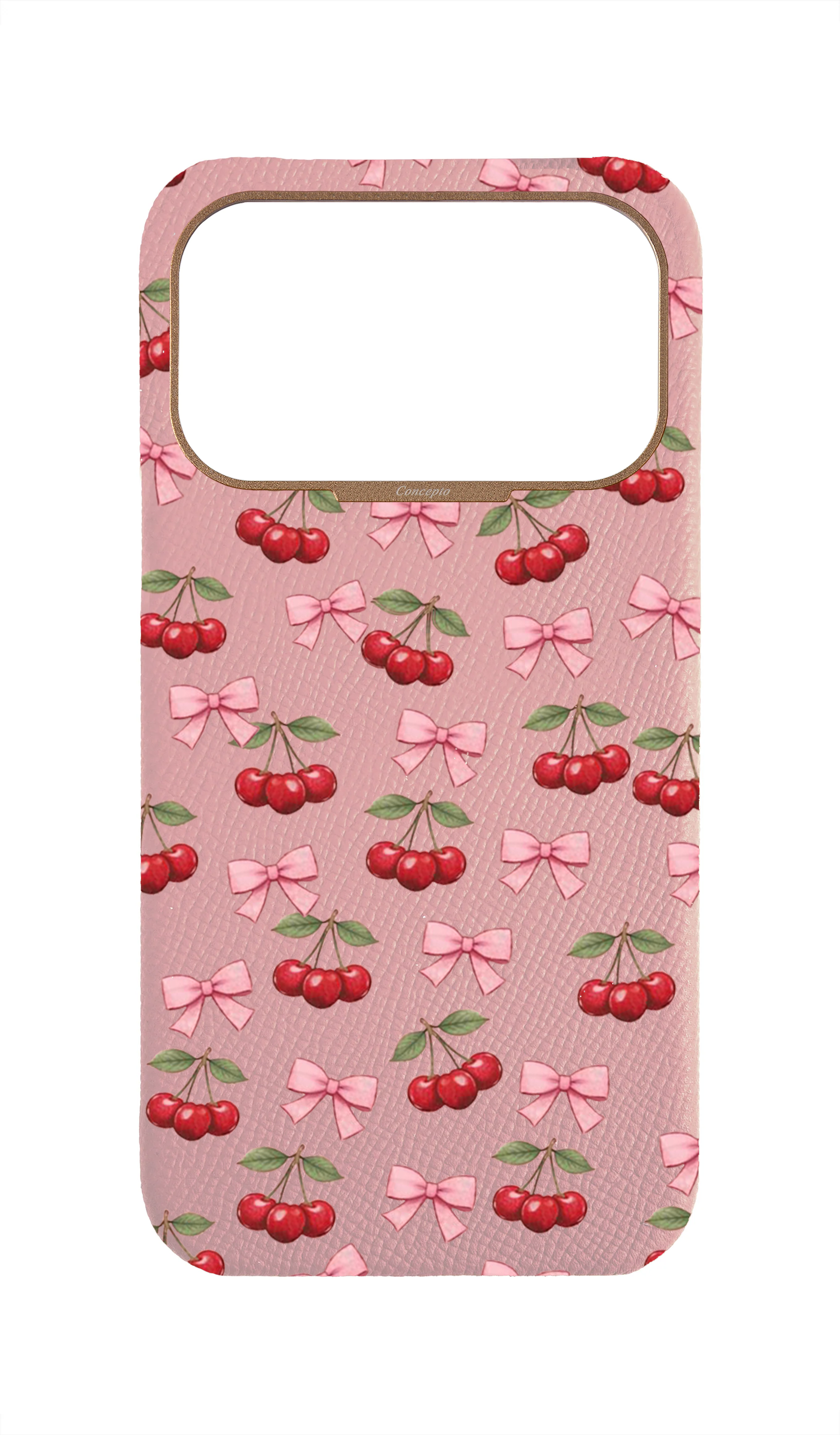 Pink Strapless Case - Cherry Ribbon