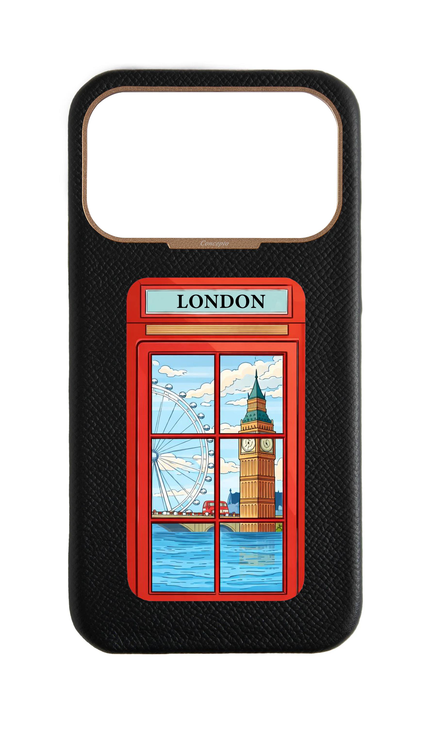 Black Strapless Epsom Case - K6 Kiosk