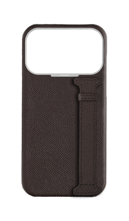 Brown Epsom Side Strap Case