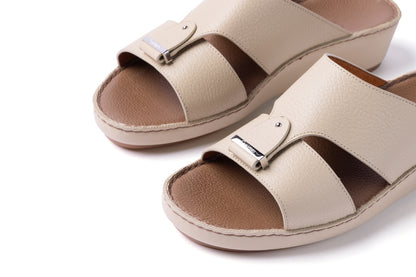 Cream Arch Design Sandal