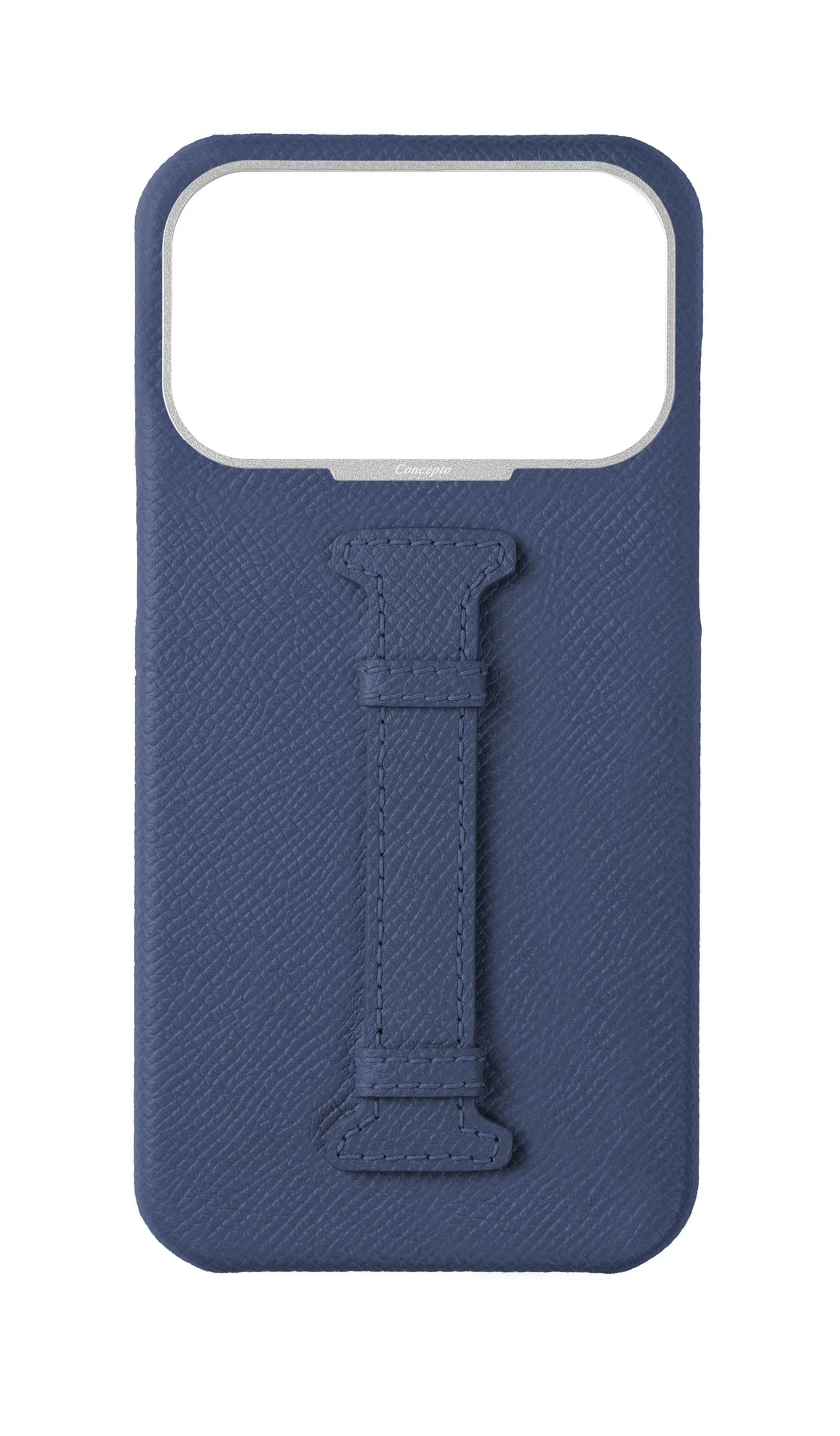 Navy Epsom Middle Strap Case