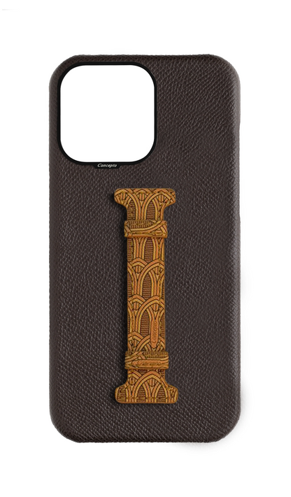 Brown Monogram Middle Strap Case