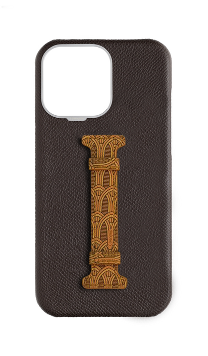 Brown Monogram Middle Strap Case