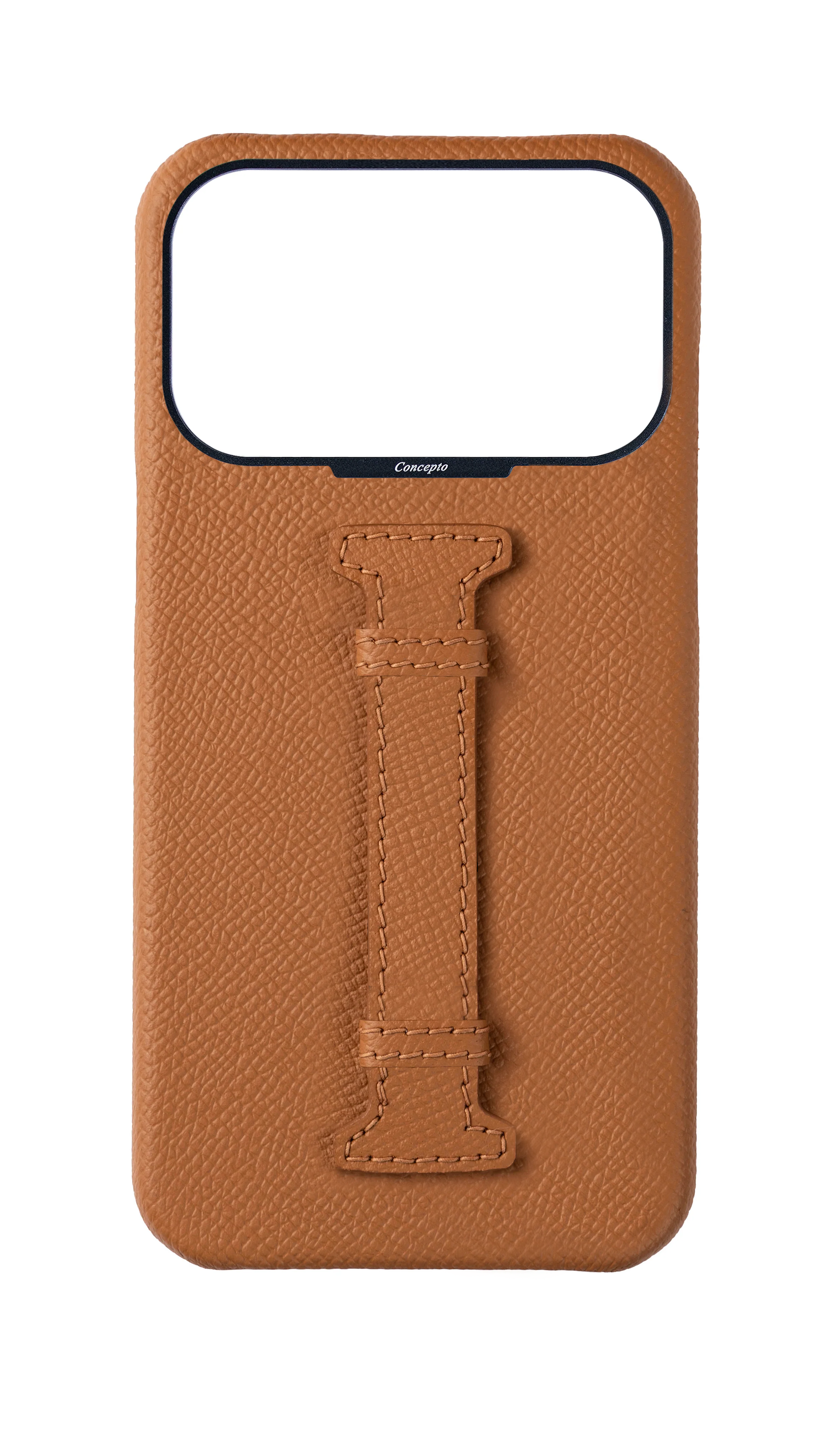 Tan Epsom Middle Strap Case
