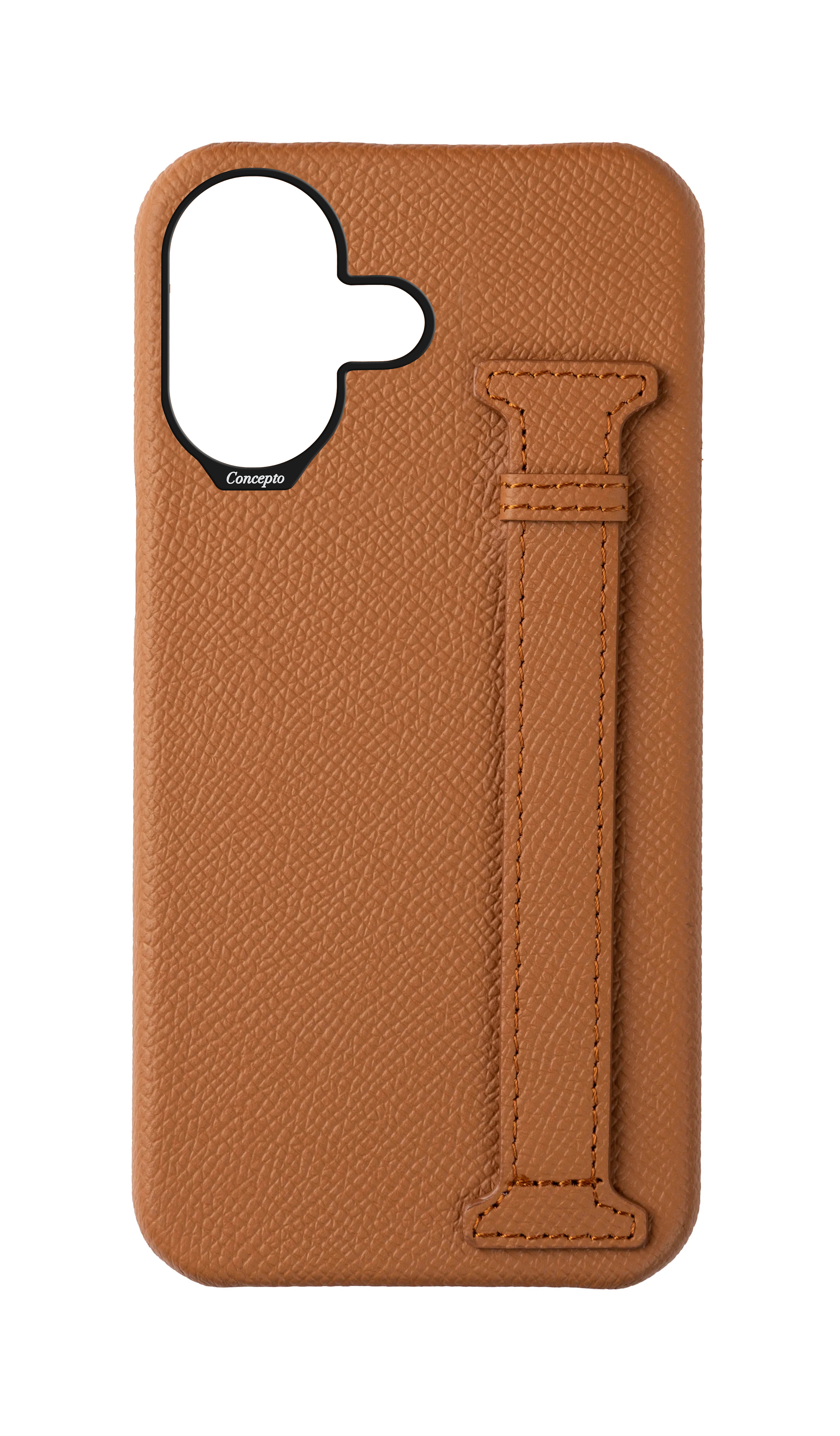 Tan Epsom Side Strap Case