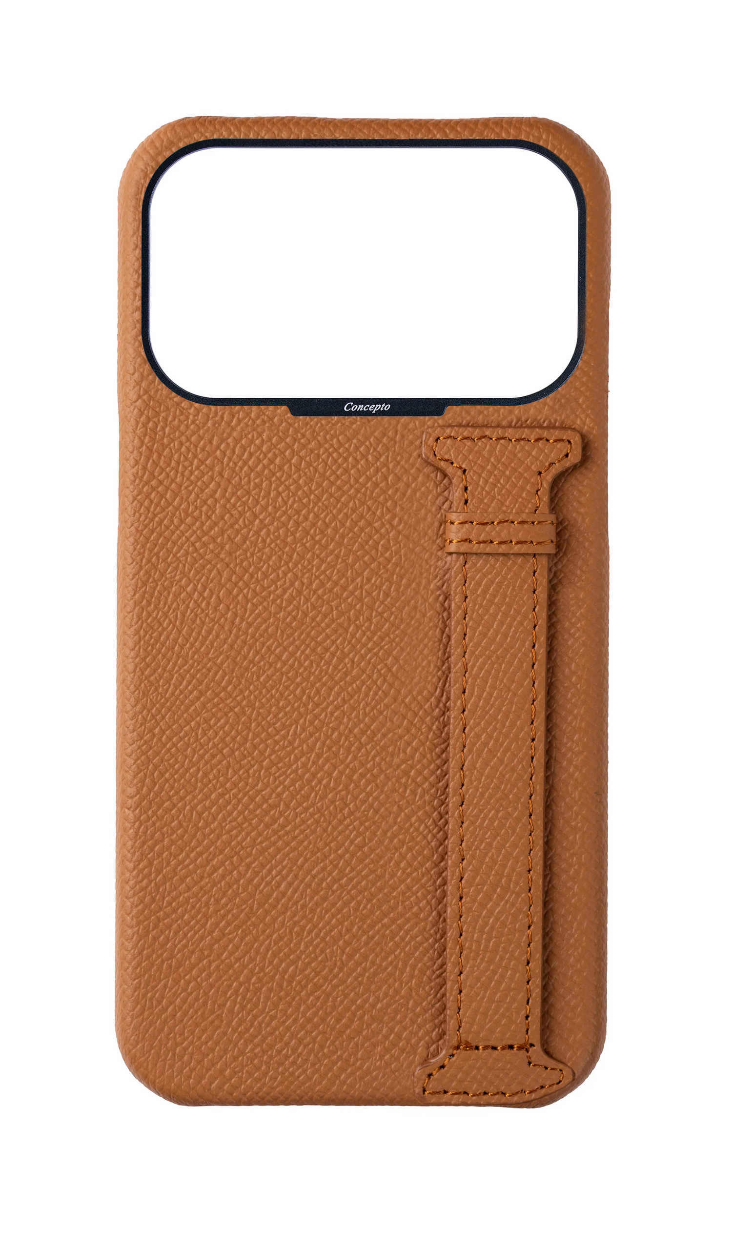 Tan Epsom Side Strap Case