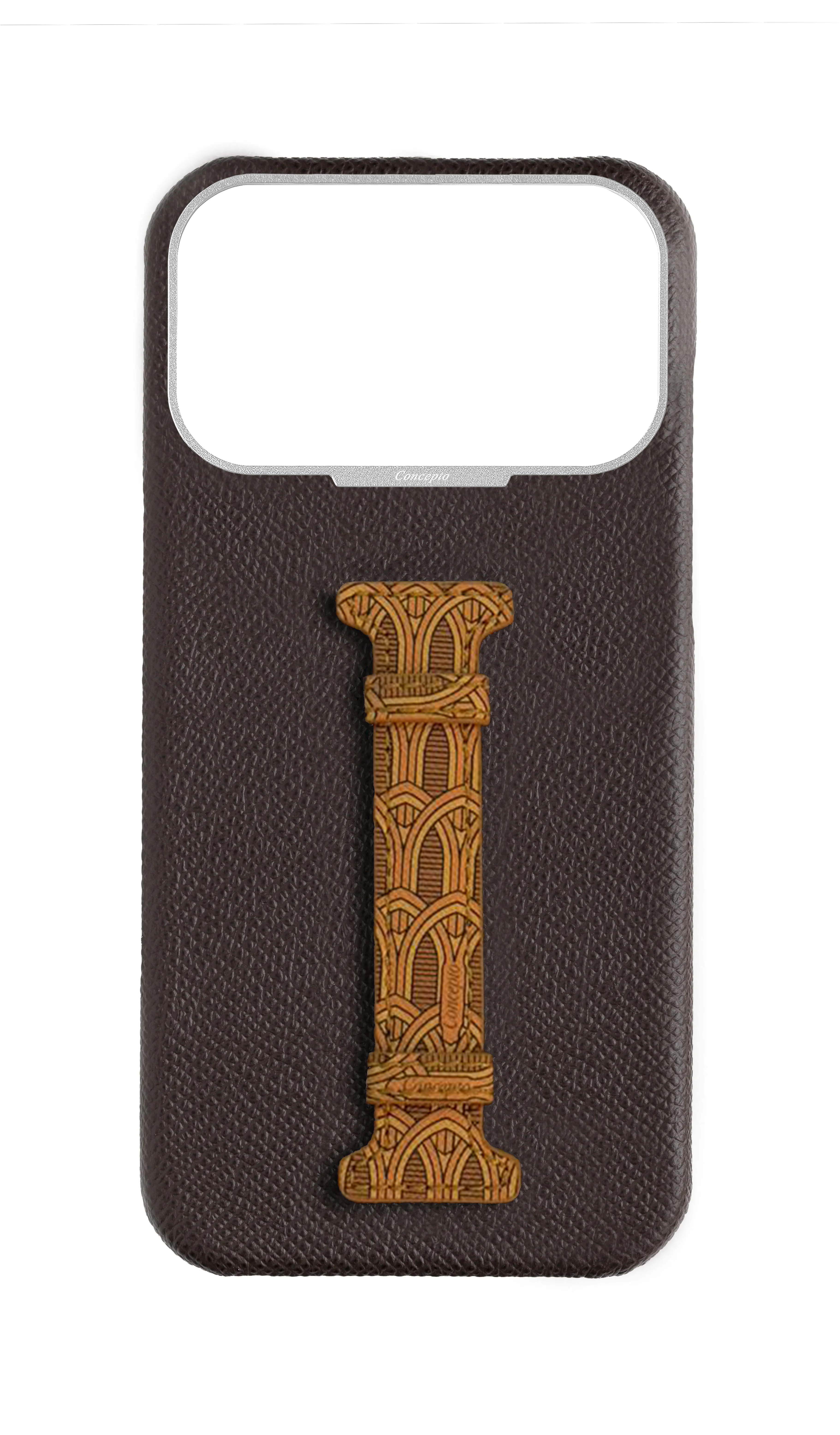 Brown Monogram Middle Strap Case