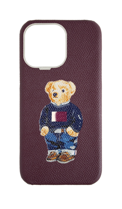 Teddy Maroon Strapless Case (Qatar)