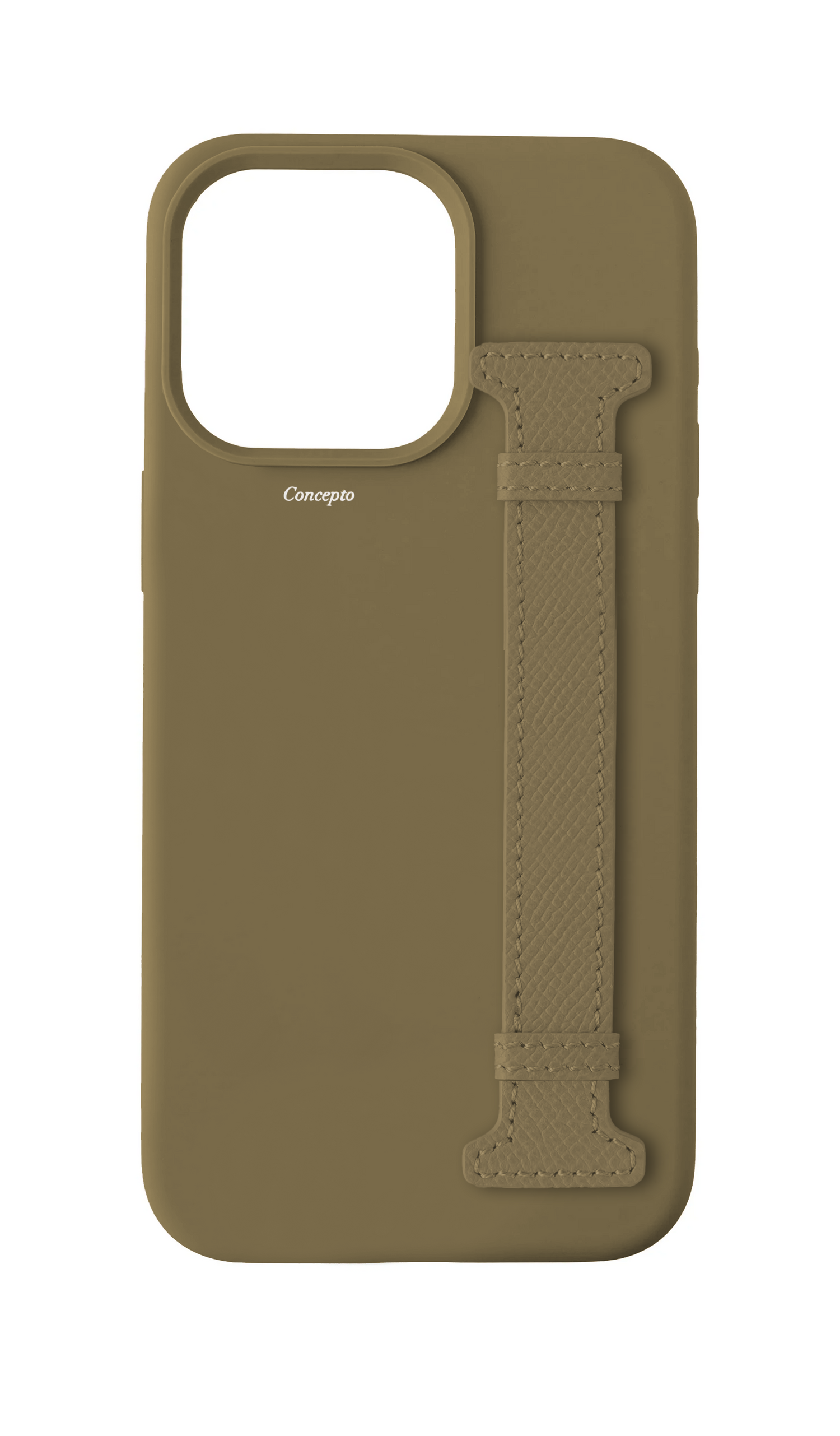 Taupe Silicon Side Strap Case