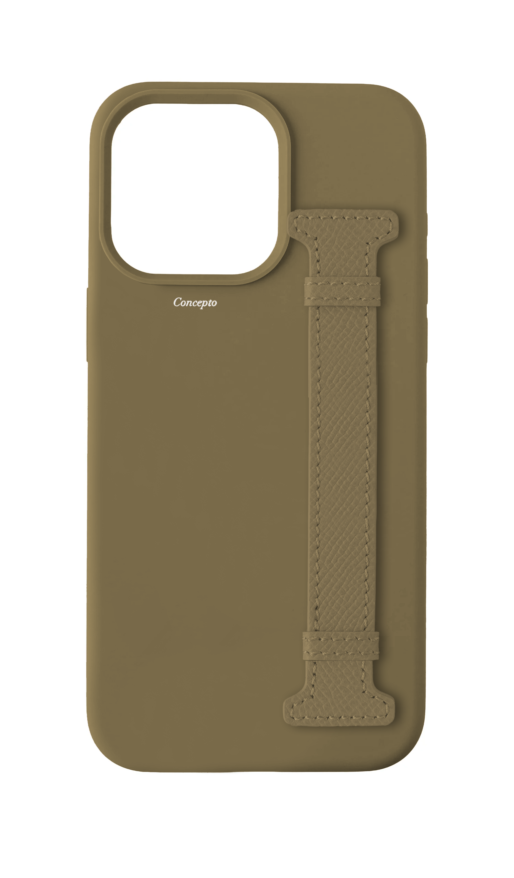 Taupe Silicon Side Strap Case